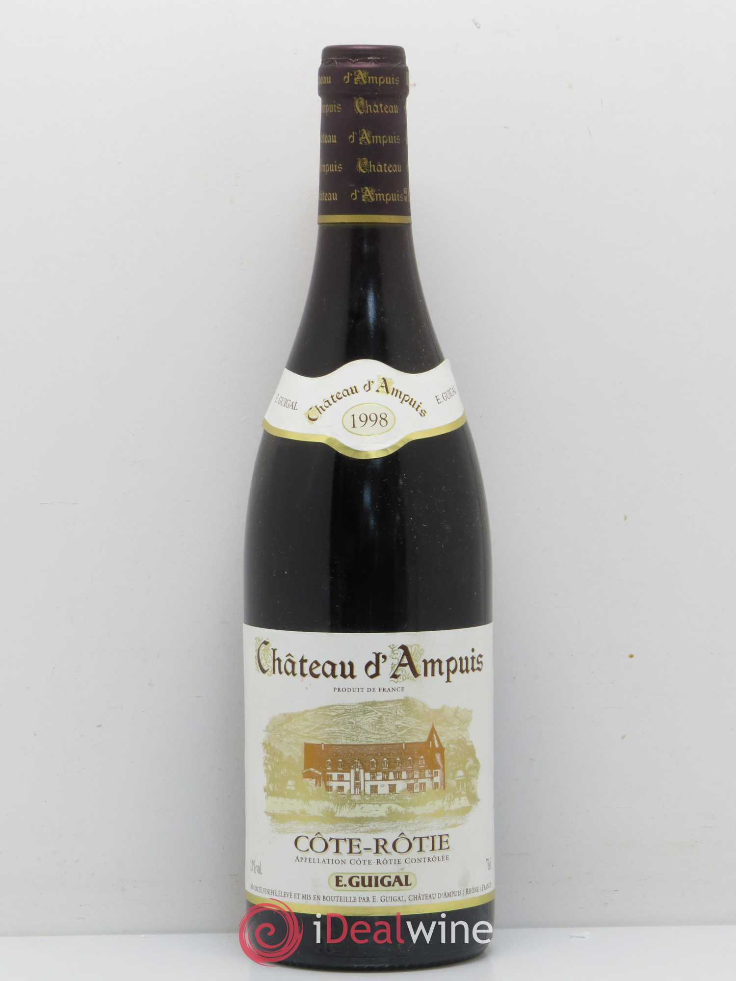 Côte-Rôtie Château d'Ampuis Guigal 1998 - Lot de 1 bouteille - 0