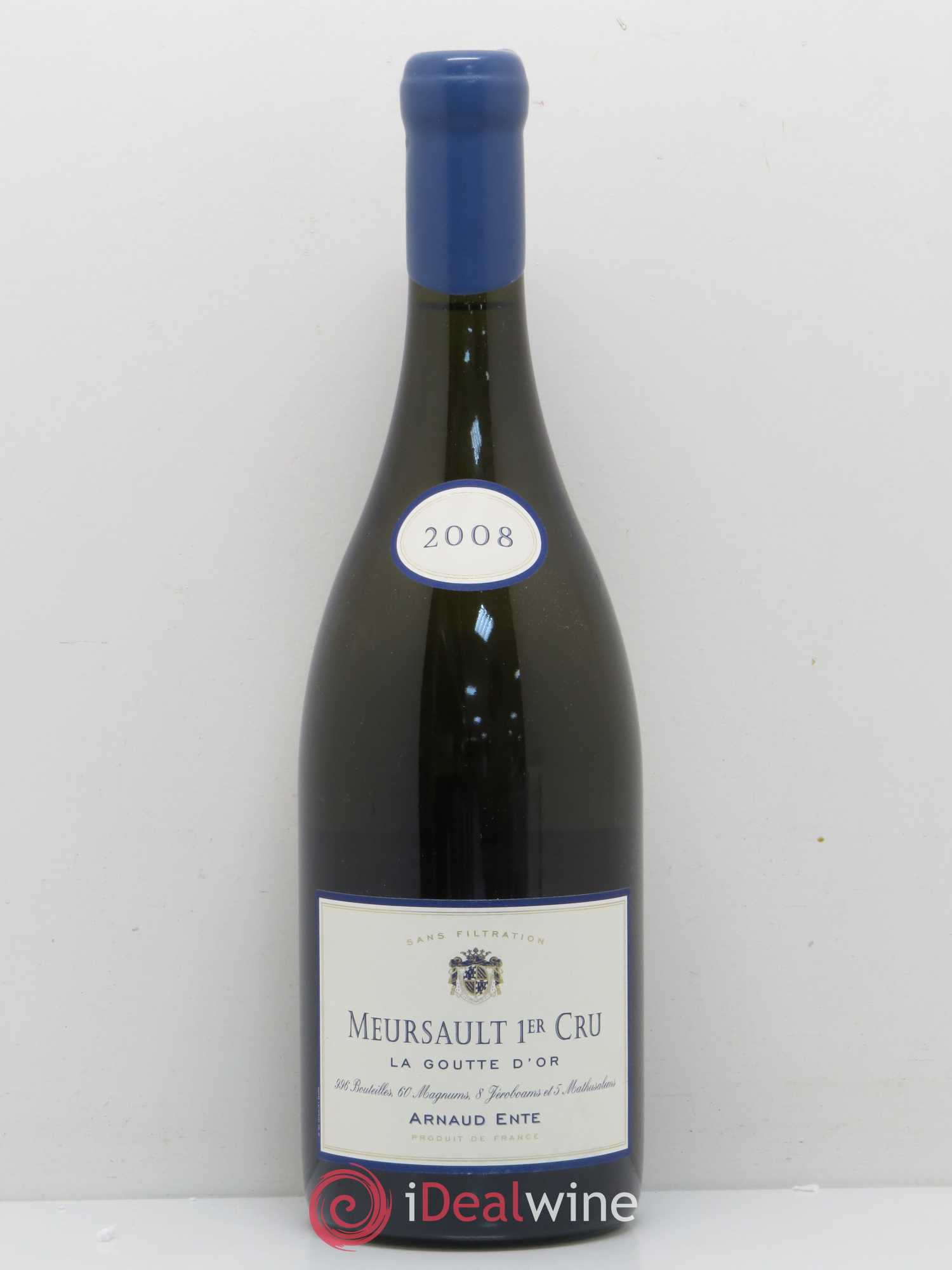 Meursault 1er Cru Les Gouttes D'Or Ente 2008 - Posten von 1 Flasche - 0