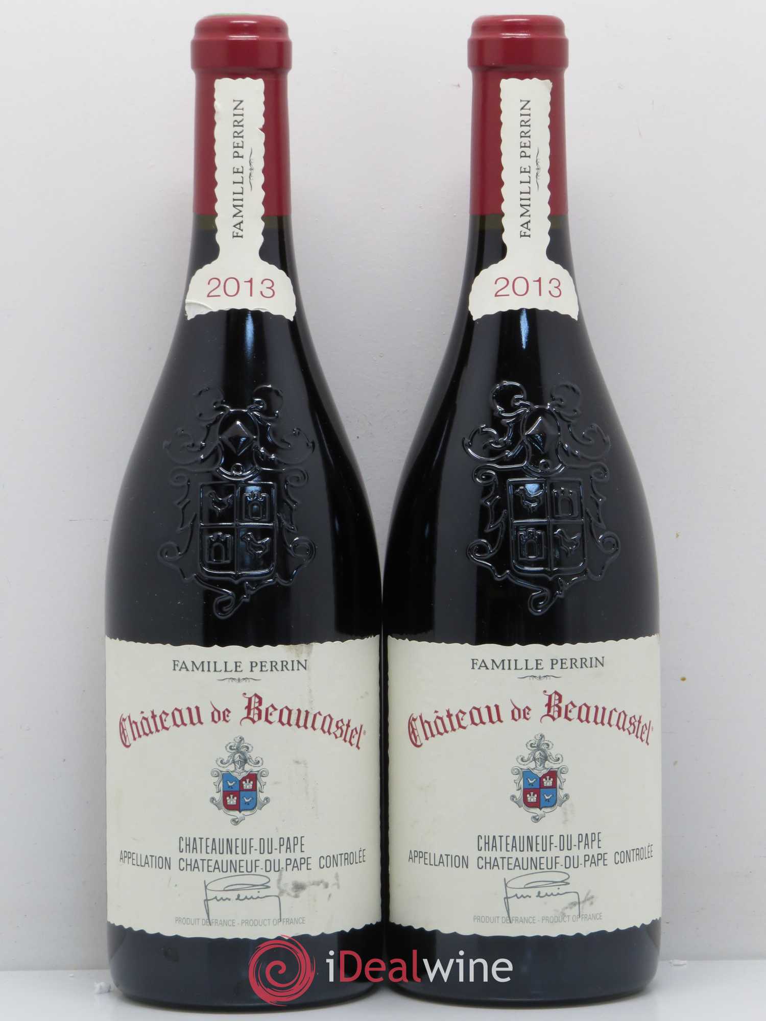 Châteauneuf-du-Pape Château de Beaucastel Famille Perrin 2013 - Lot de 2 bouteilles - 0
