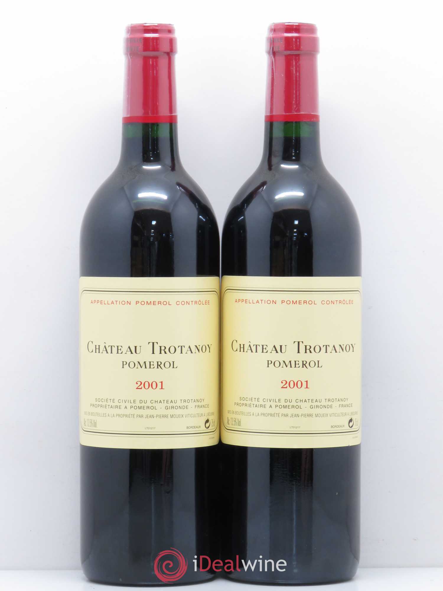 Château Trotanoy 2001 - Lot de 5 bouteilles - 2