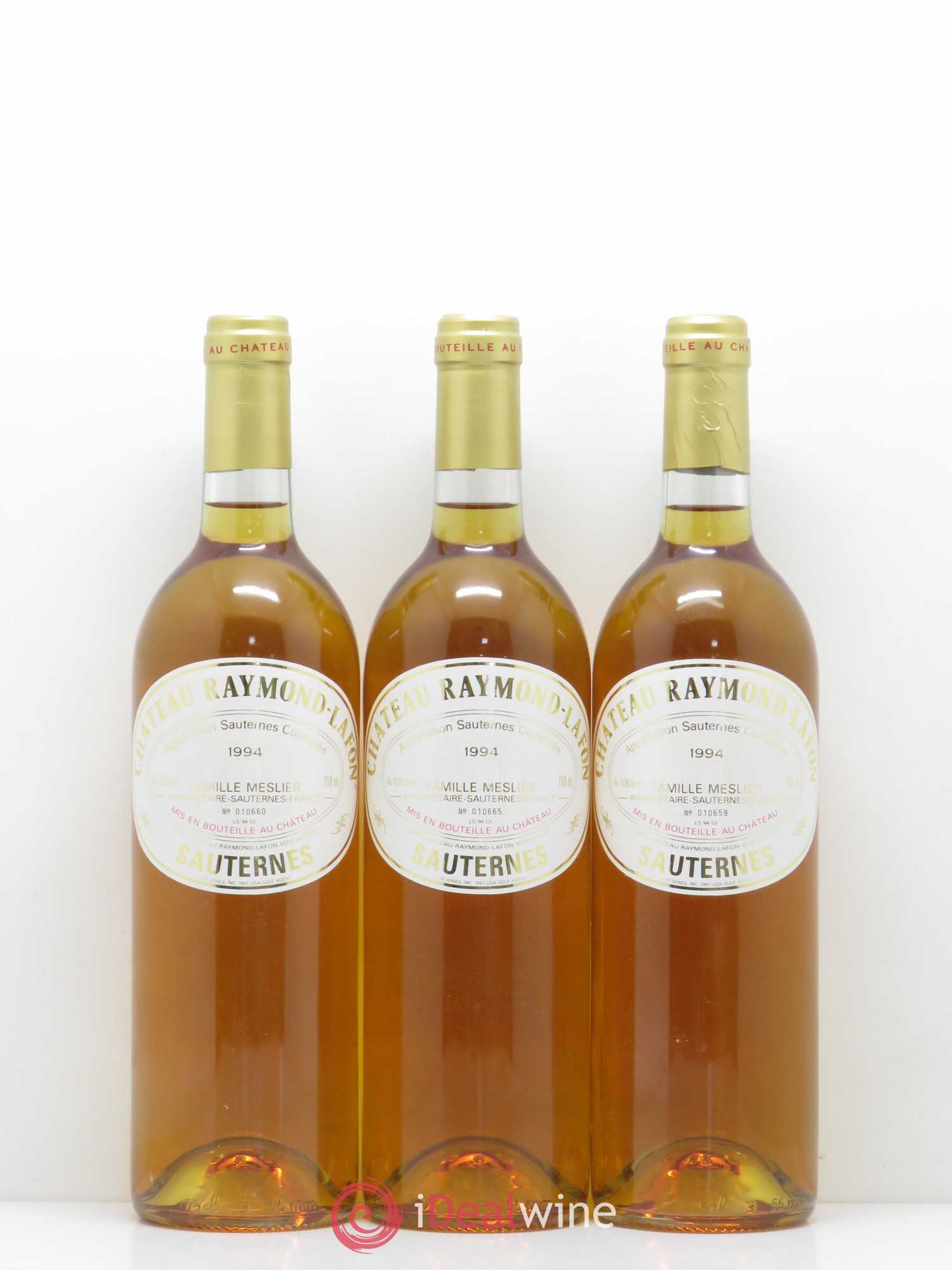 Château Raymond Lafon 1994 - Lotto di 12 bottiglie - 3