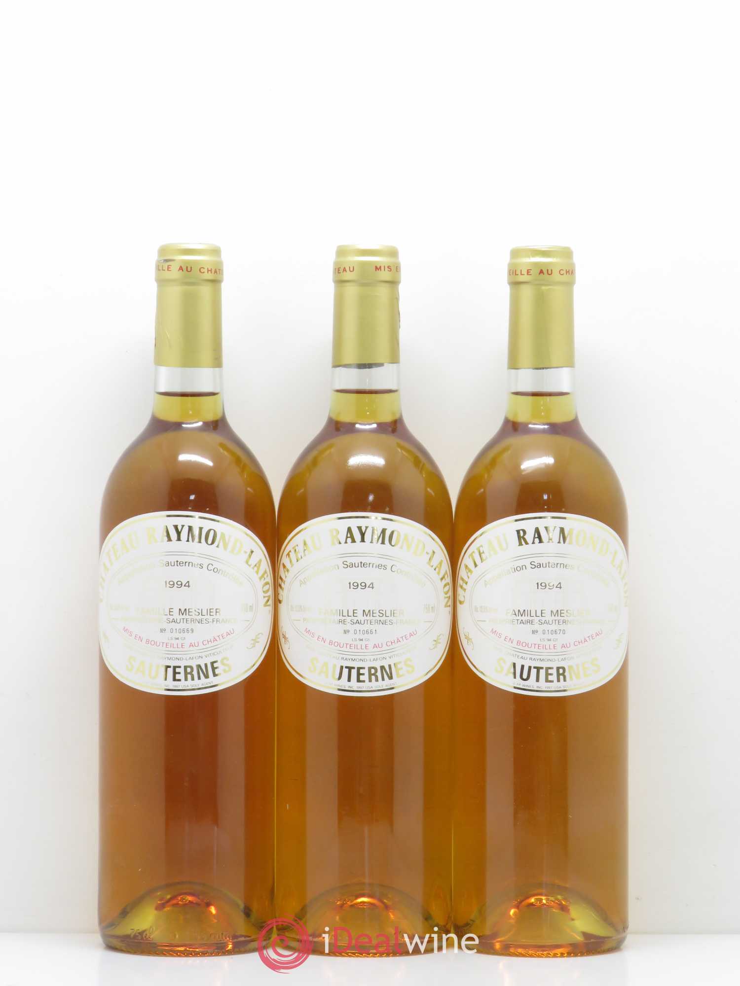 Château Raymond Lafon 1994 - Lotto di 12 bottiglie - 4