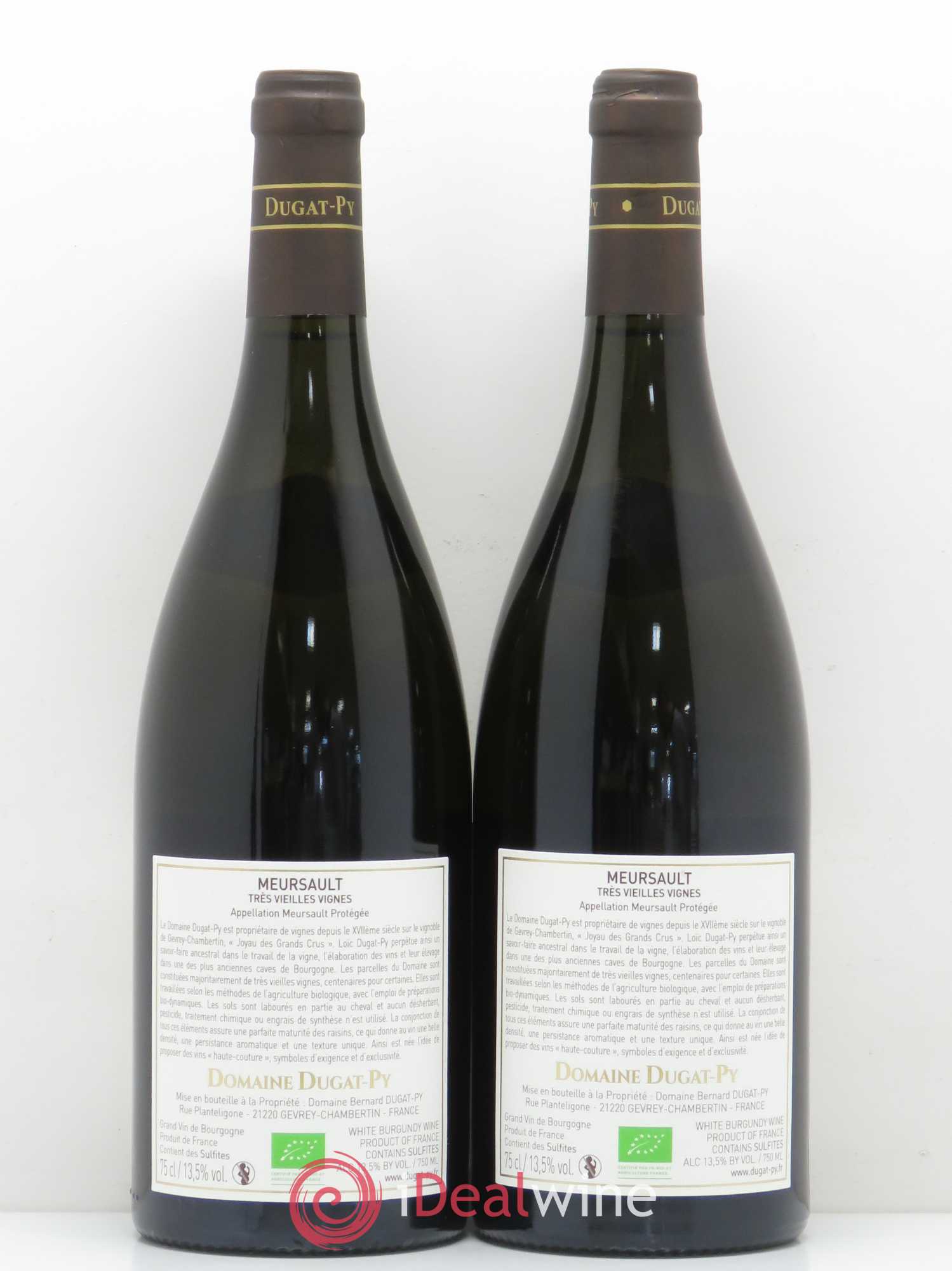 Meursault Dugat-Py Très Vieilles Vignes 2015 - Posten von 2 Flaschen - 1