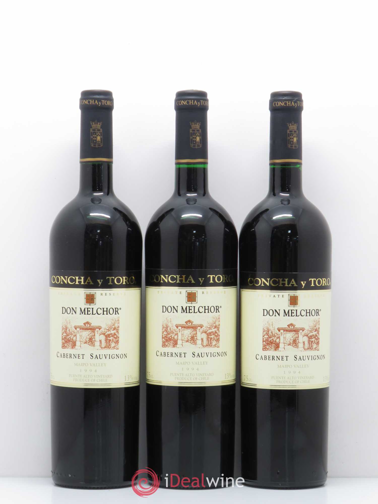 Vins Etrangers Concha y Toro Don Melchor Cabernet Sauvignon 1994 - Lot of 6 bottles - 1