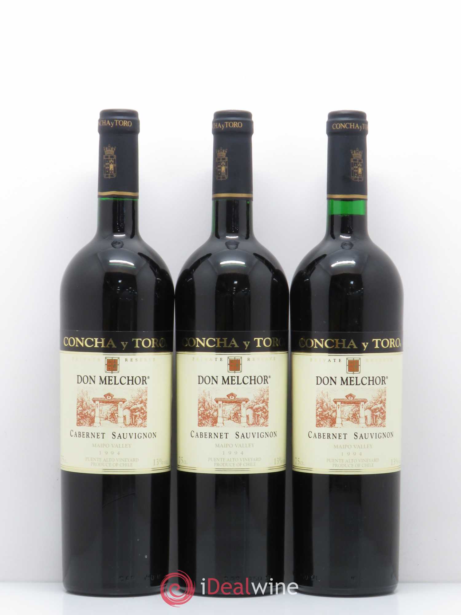 Vins Etrangers Concha y Toro Don Melchor Cabernet Sauvignon 1994 - Lot of 6 bottles - 2