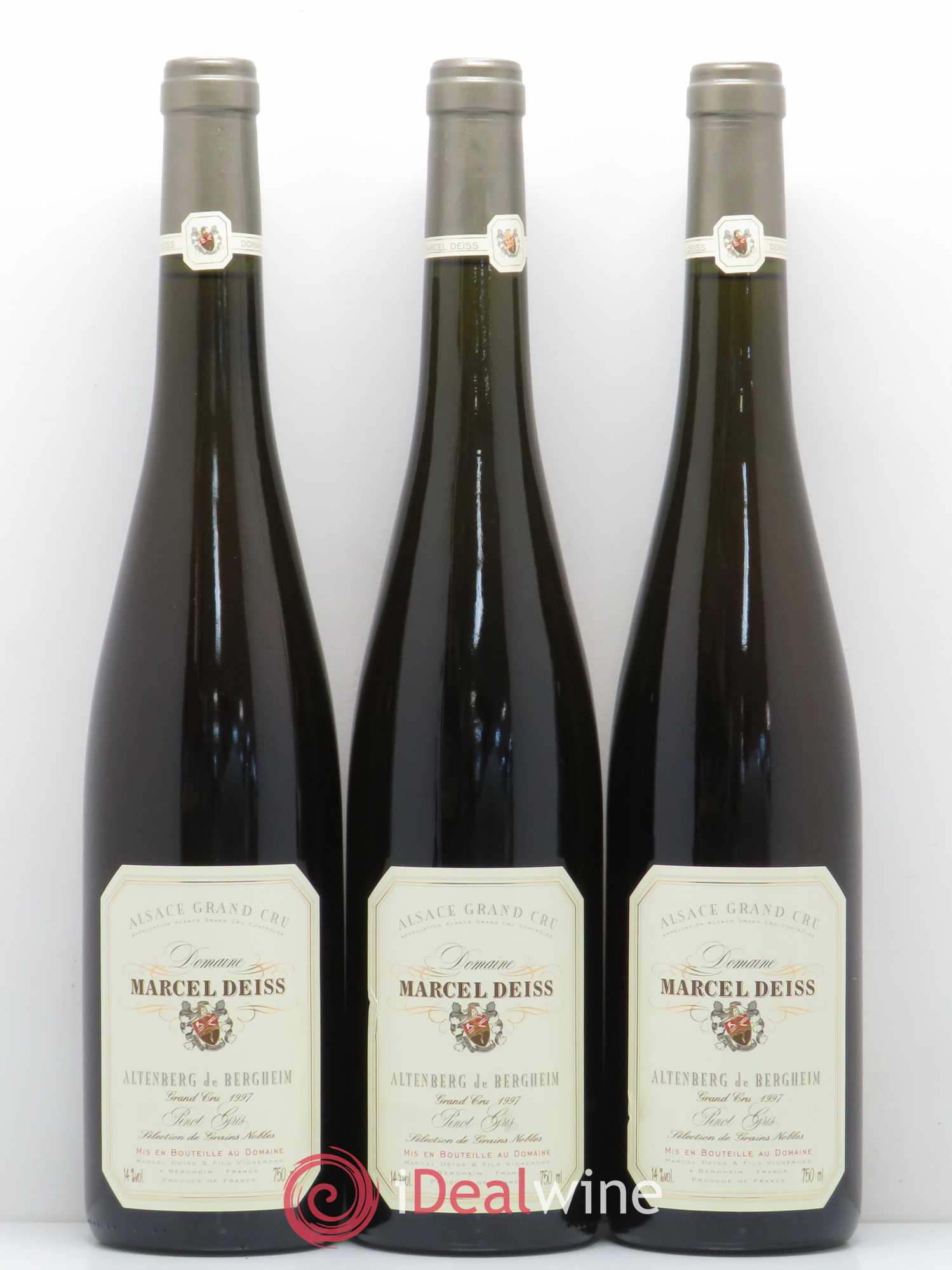 Alsace Grand Cru Altenberg de Bergheim Marcel Deiss (Domaine) Pinot Gris SGN 1997 - Lotto di 6 bottiglie - 1