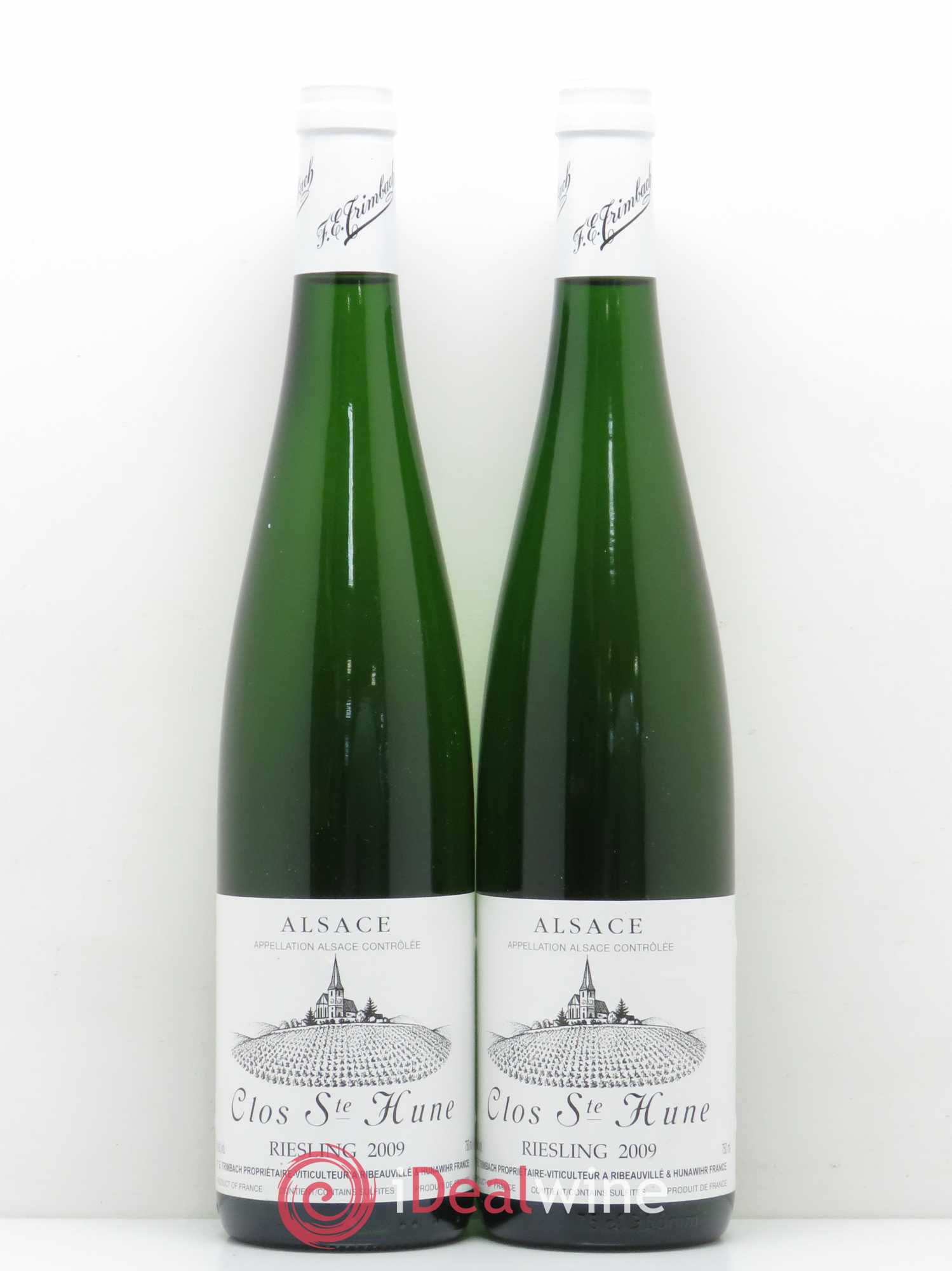 Alsace Riesling Clos Sainte-Hune Trimbach (Domaine) 2009 - Lot de 2 bouteilles - 0