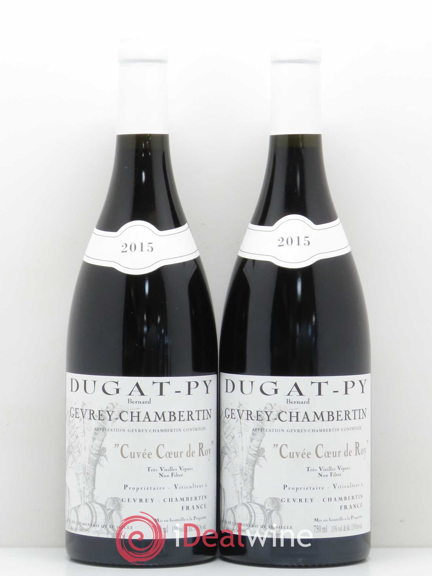 Gevrey-Chambertin Coeur de Roy Très Vieilles Vignes Dugat-Py Très vieilles vignes 2015 - Posten von 2 Flaschen - 0