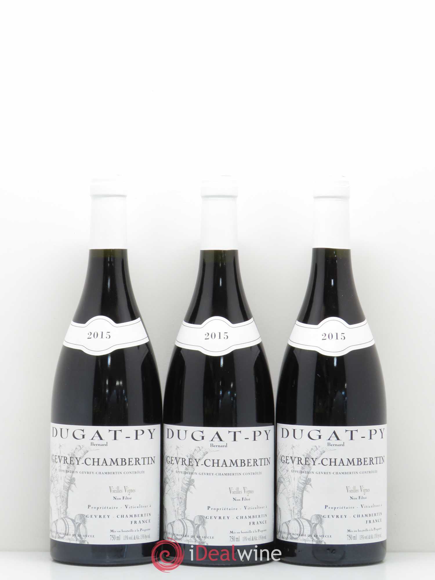 Gevrey-Chambertin Vieilles Vignes Dugat-Py 2015 - Lot de 12 bouteilles - 2
