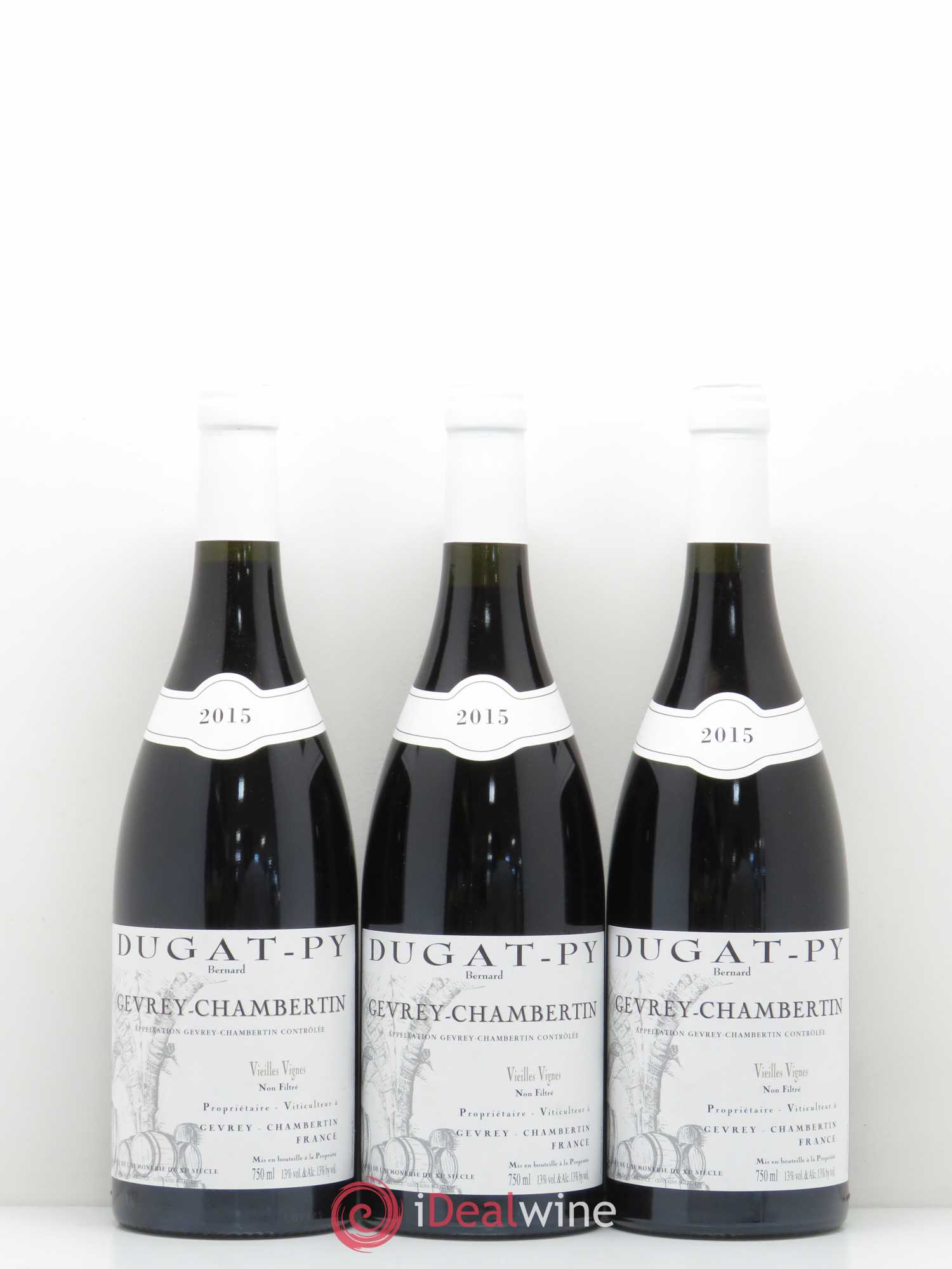 Gevrey-Chambertin Vieilles Vignes Dugat-Py 2015 - Lot de 12 bouteilles - 3