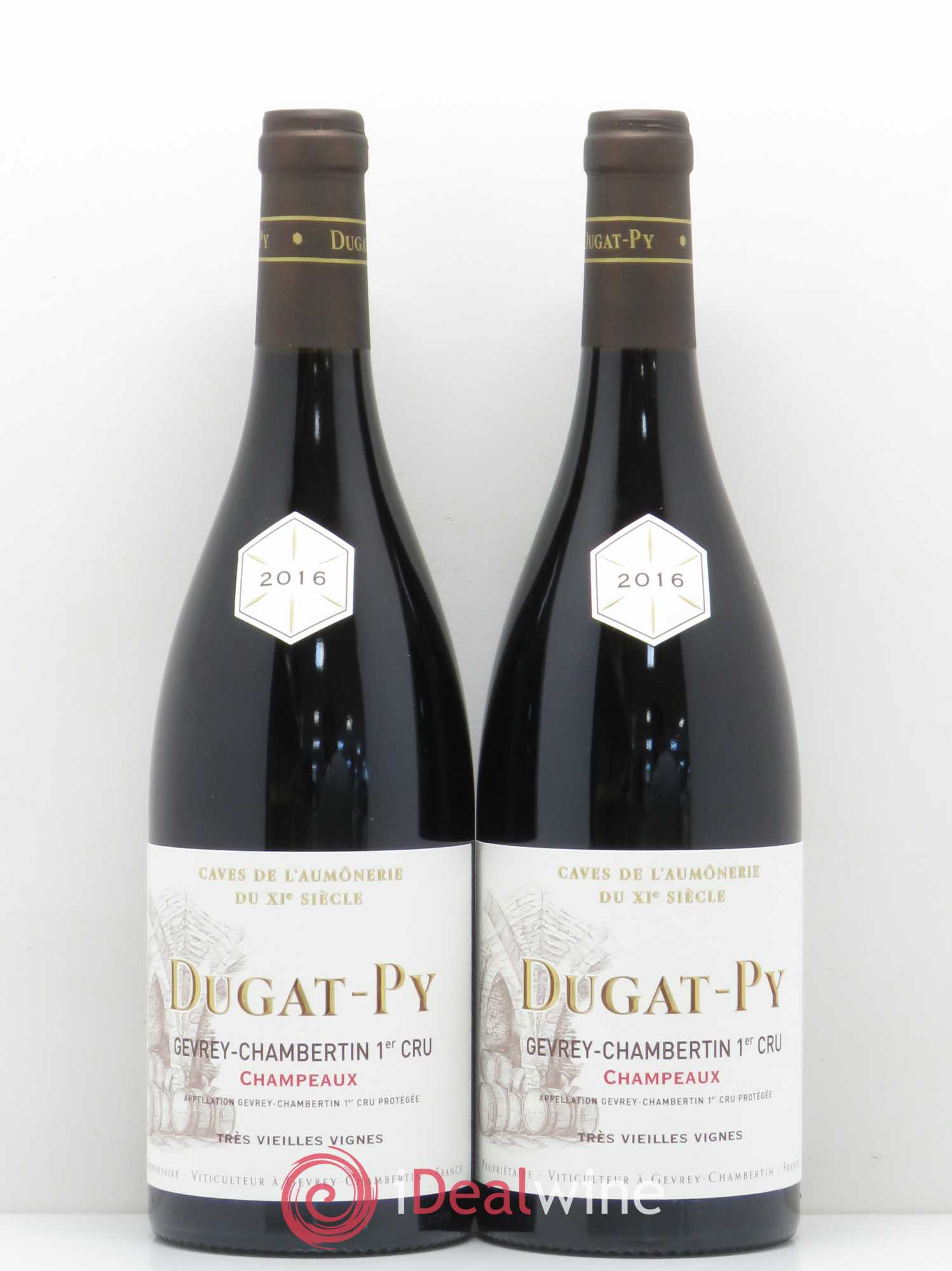 Gevrey-Chambertin 1er Cru Champeaux Dugat-Py Très vieilles vignes 2016 - Posten von 2 Flaschen - 0