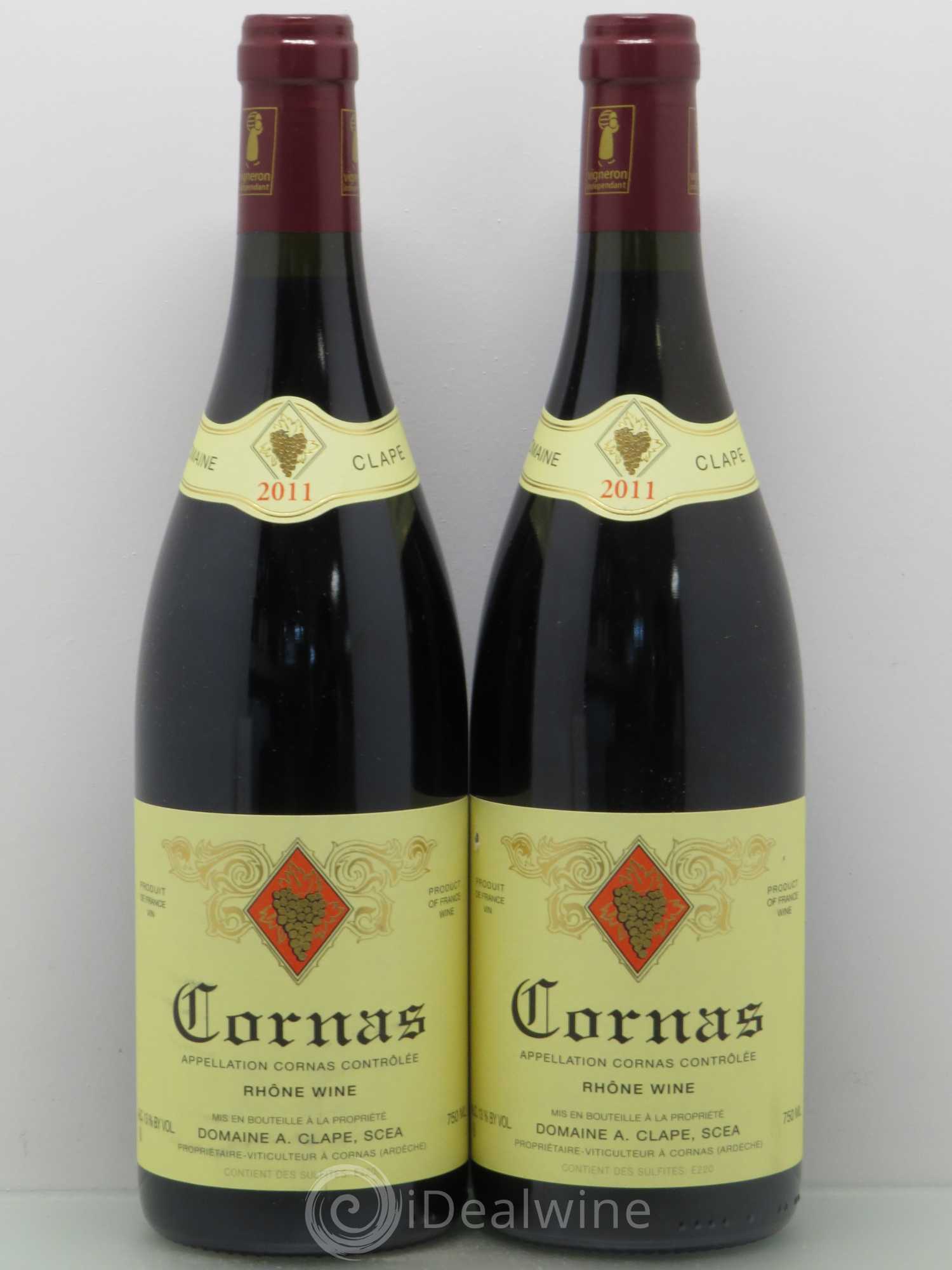 Cornas Auguste Clape 2011 - Lot de 2 bouteilles - 0