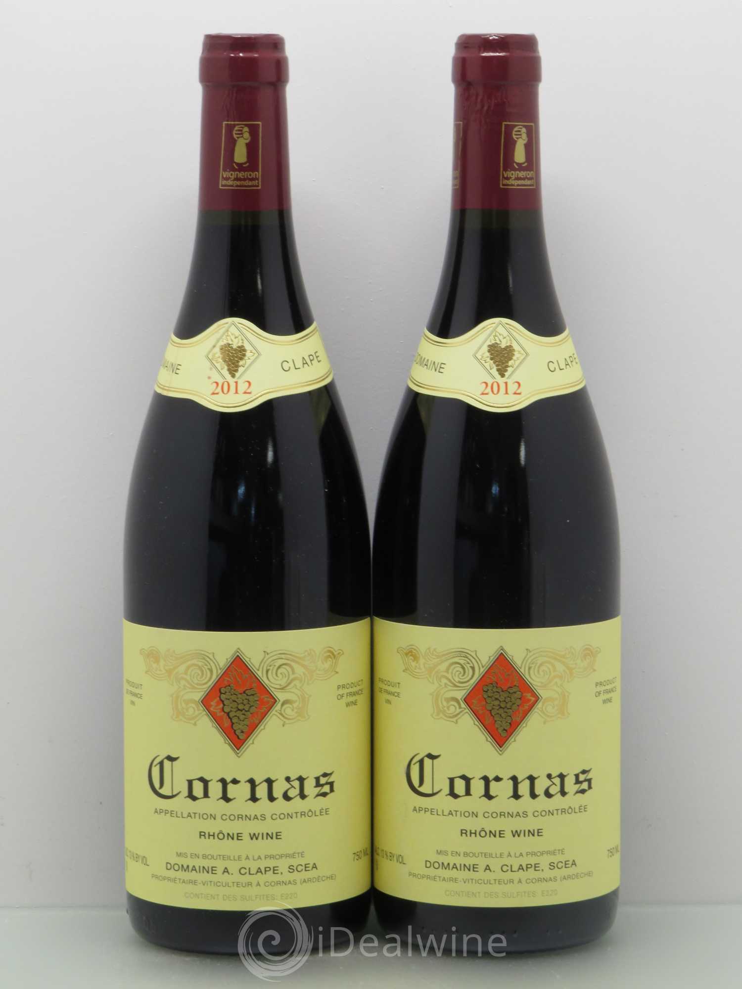 Cornas Auguste Clape 2012 - Posten von 2 Flaschen - 0
