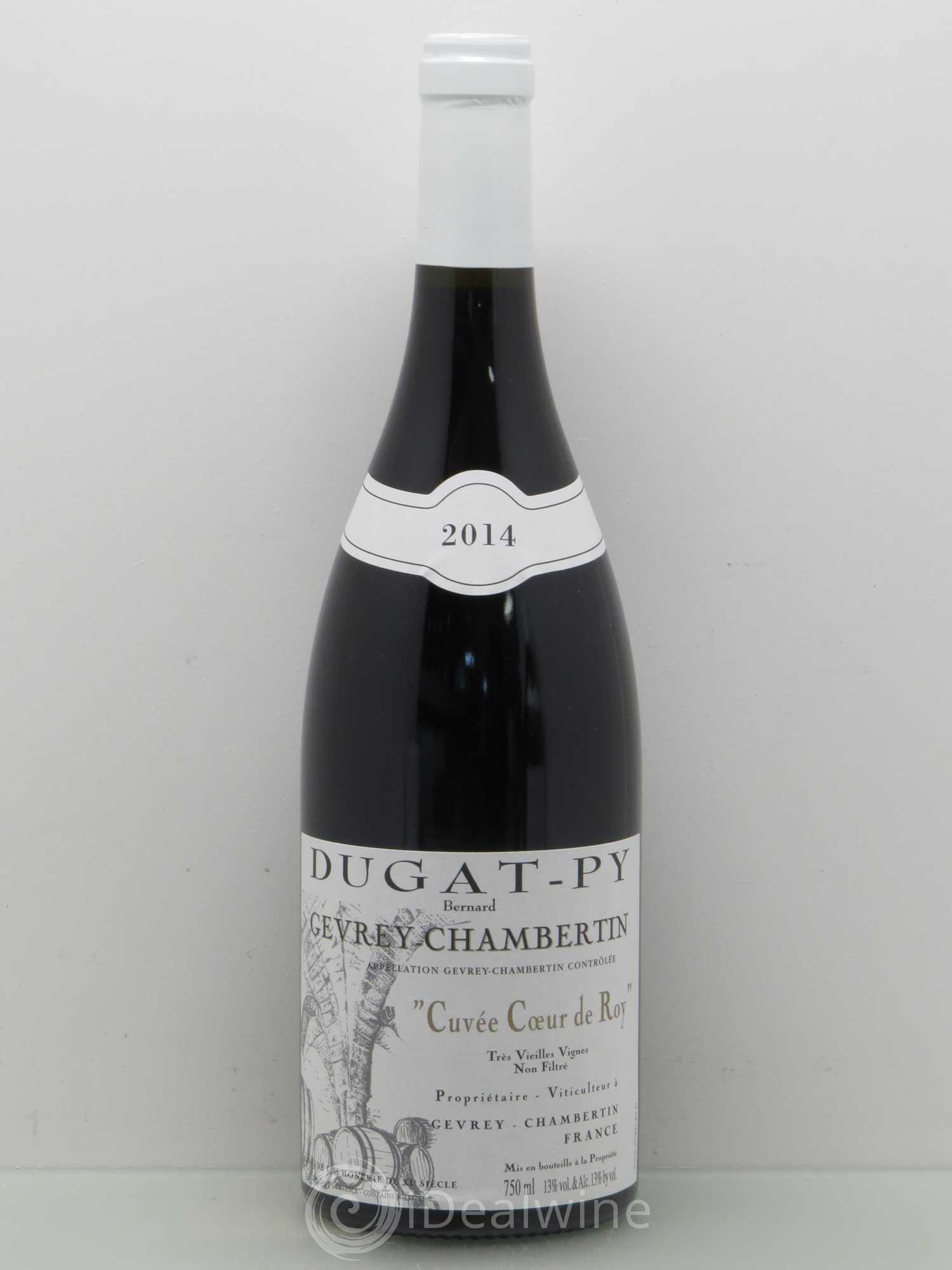 Gevrey-Chambertin Coeur de Roy Très Vieilles Vignes Dugat-Py 2014 - Lot de 1 bouteille - 0