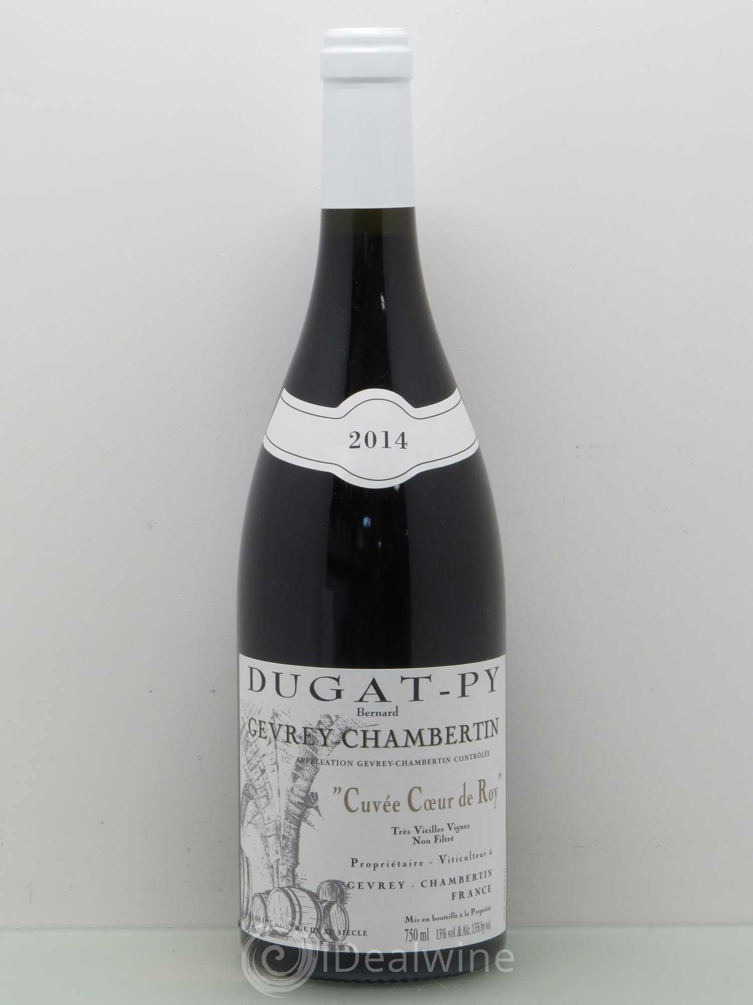Gevrey-Chambertin Coeur de Roy Très Vieilles Vignes Dugat-Py 2014 - Lot de 1 bouteille - 0