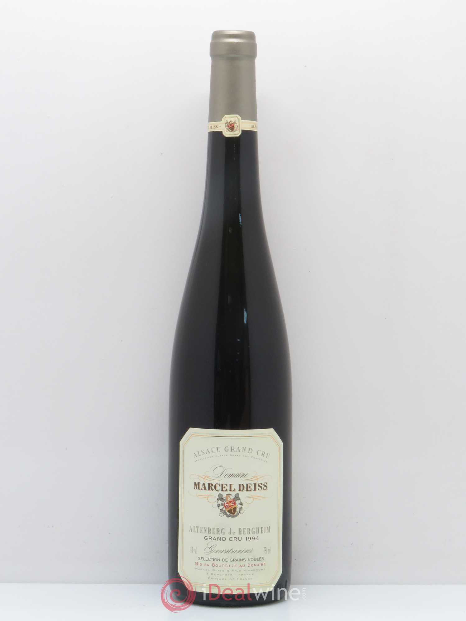 Gewurztraminer Grand Cru Altenberg De Bergheim Sélection de Grains Nobles Marcel Deiss 1994 - Posten von 1 Flasche - 0