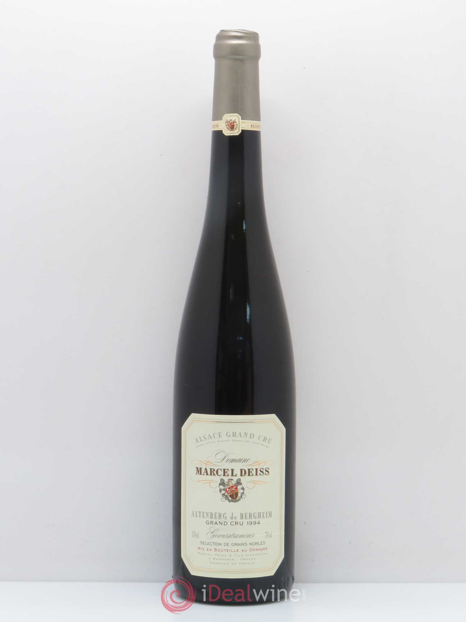 Gewurztraminer Grand Cru Altenberg De Bergheim Sélection de Grains Nobles Marcel Deiss 1994 - Posten von 1 Flasche - 0
