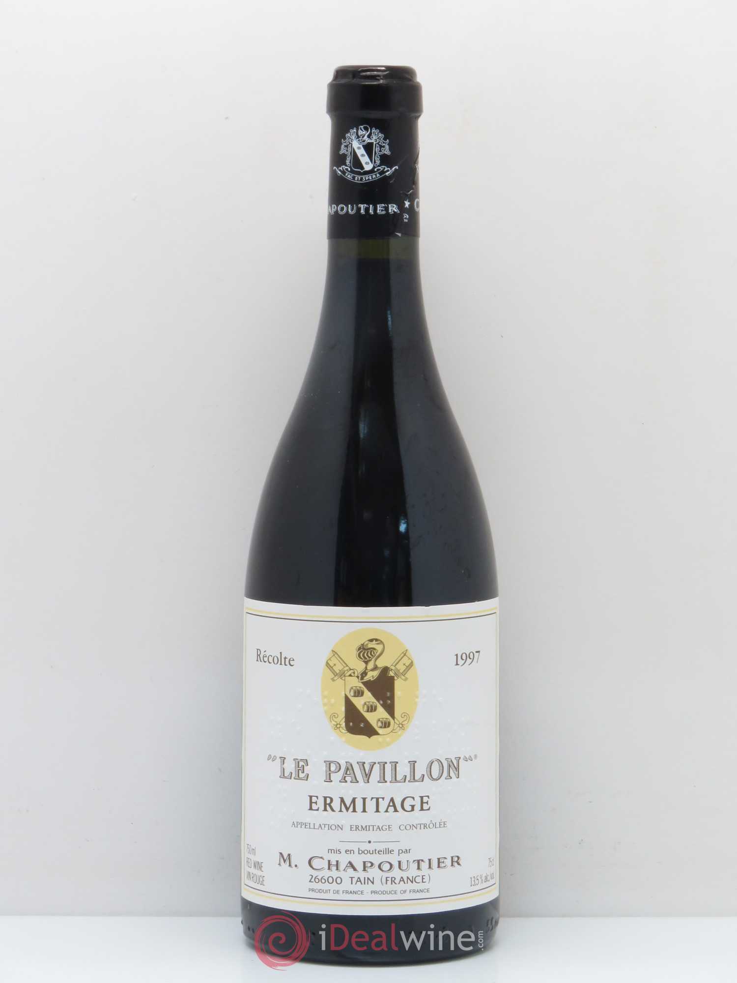 Hermitage Ermitage Le Pavillon Chapoutier 1997 - Lot de 1 bouteille - 0