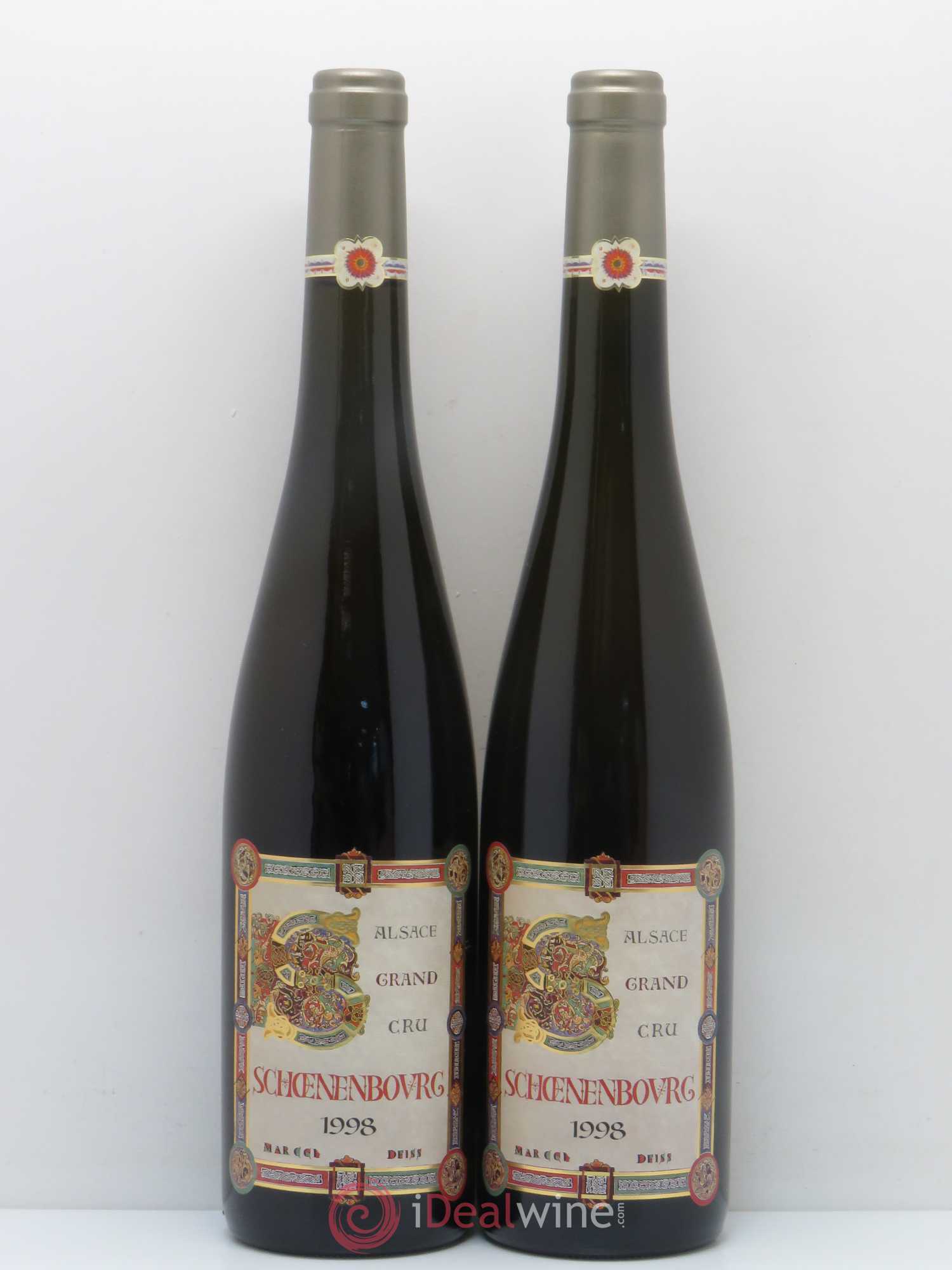 Alsace Grand Cru Schoenenbourg Marcel Deiss (Domaine) 1998 - Lot de 2 bouteilles - 0