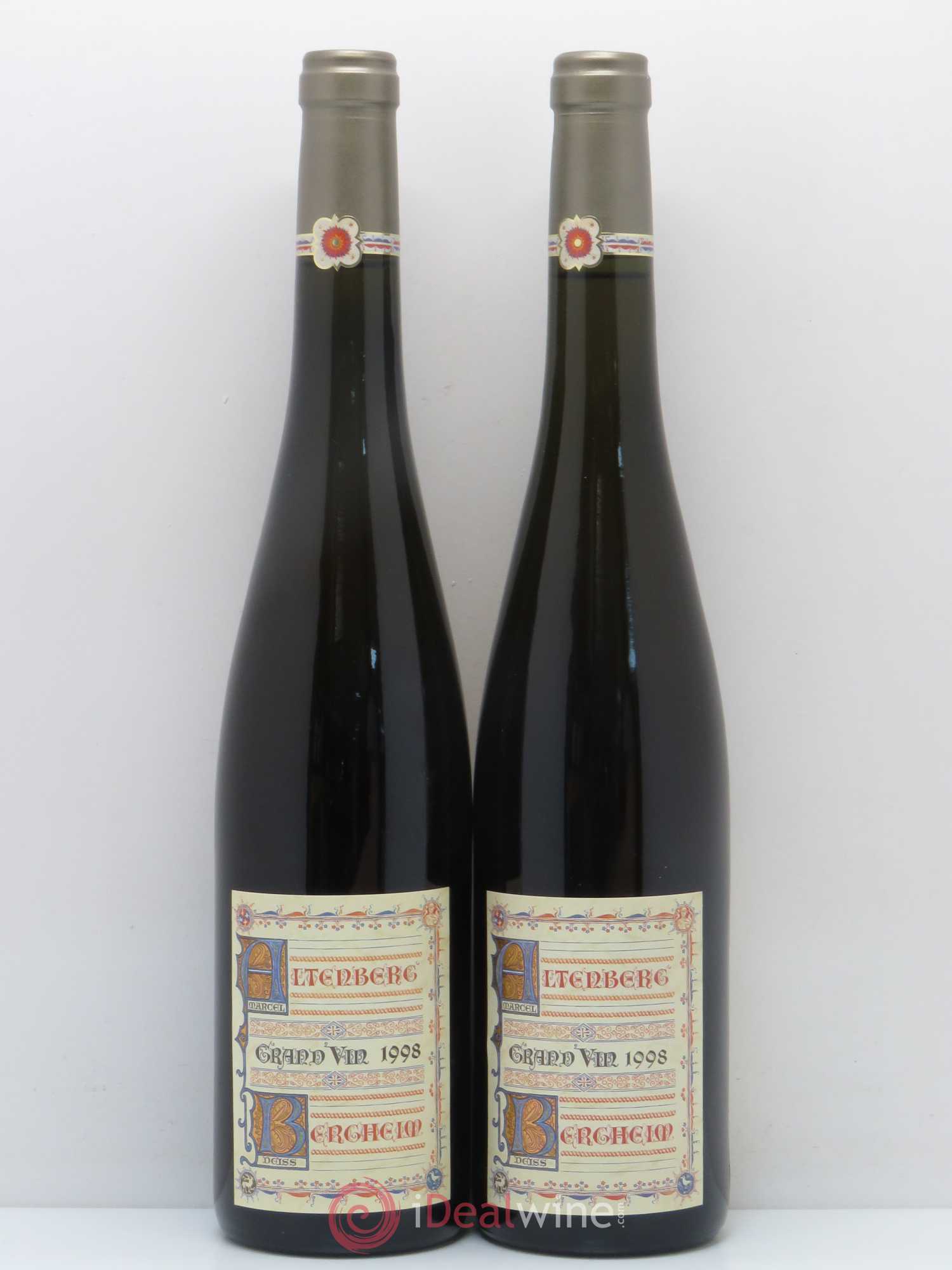Alsace Grand Cru Altenberg de Bergheim Marcel Deiss (Domaine) 1998 - Lotto di 2 bottiglie - 0