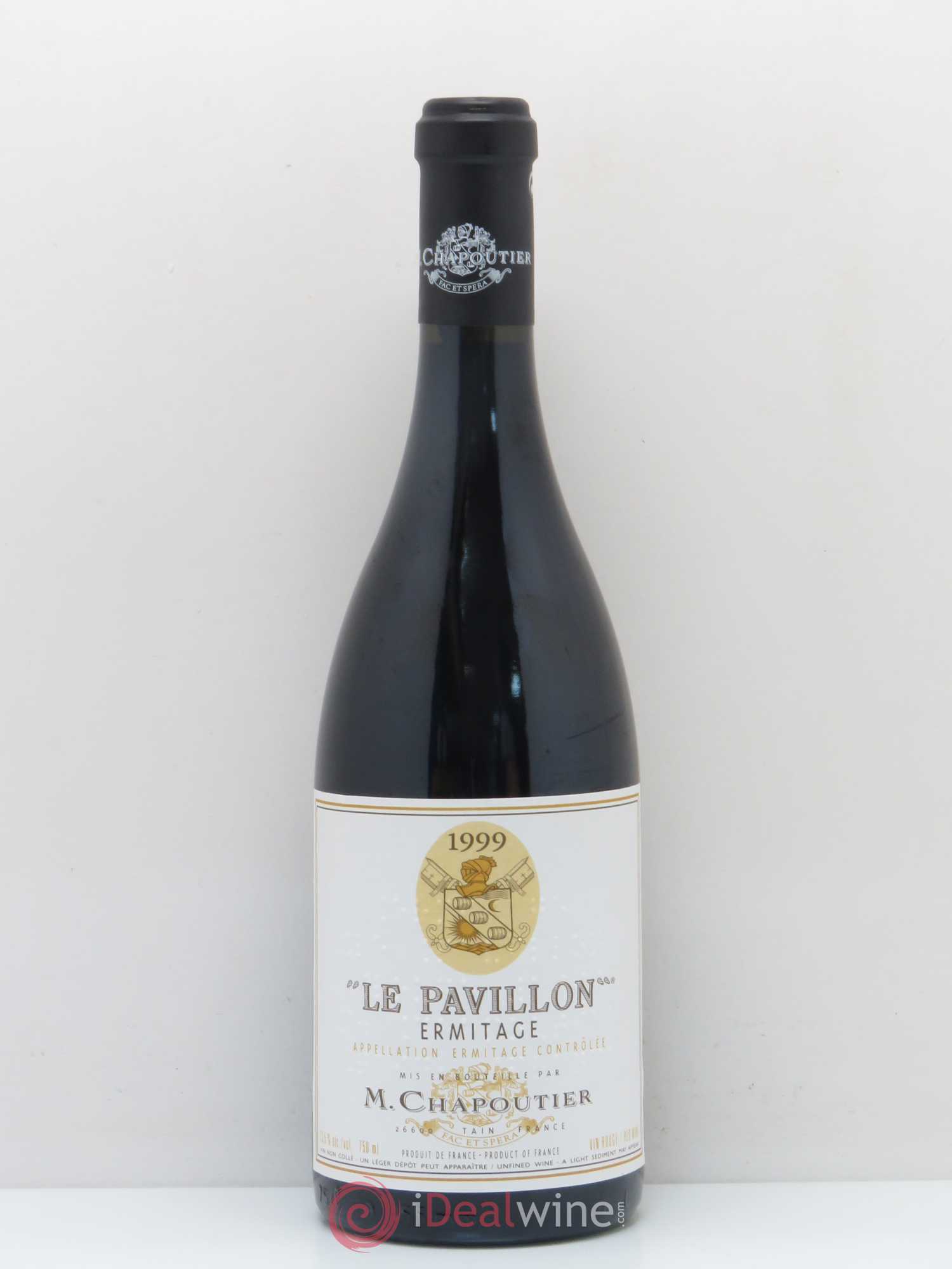 Hermitage Ermitage Le Pavillon Chapoutier 1999 - Lot de 1 bouteille - 0