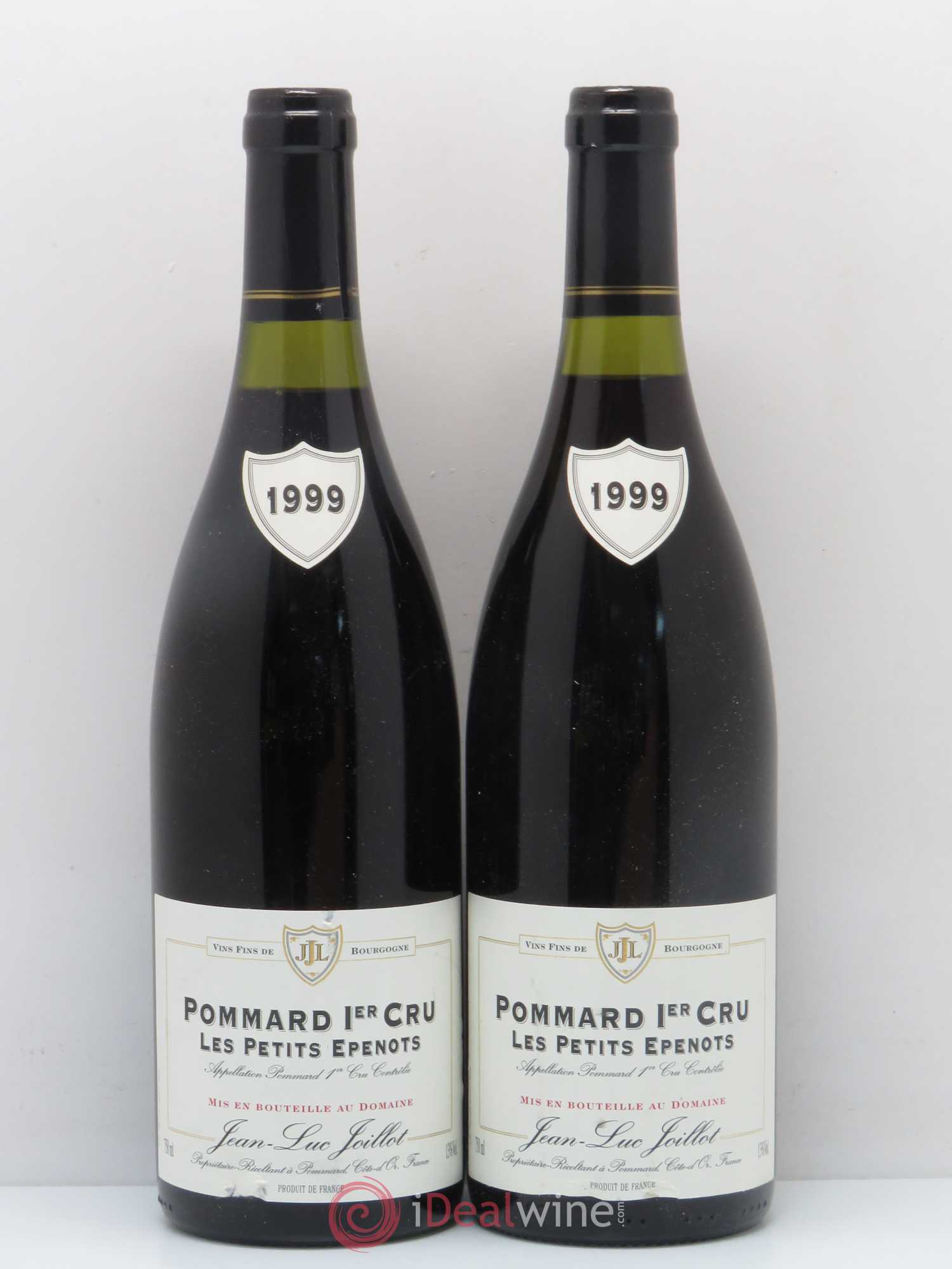 Pommard 1er Cru Les Petits Epenots - Domaine Joillot 1999 - Posten von 2 Flaschen - 0