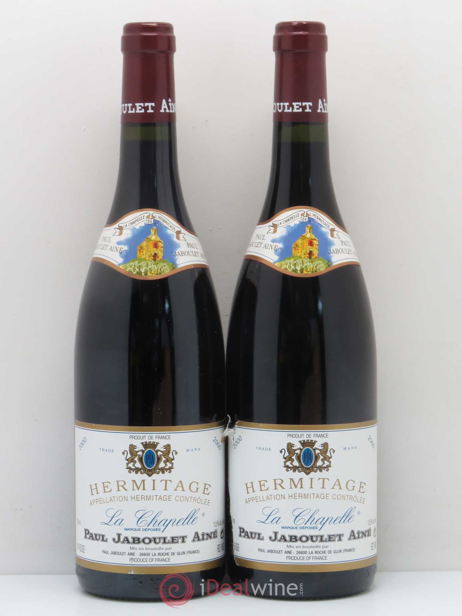 Hermitage La Chapelle Paul Jaboulet Ainé 2000 - Lot de 2 bouteilles - 0