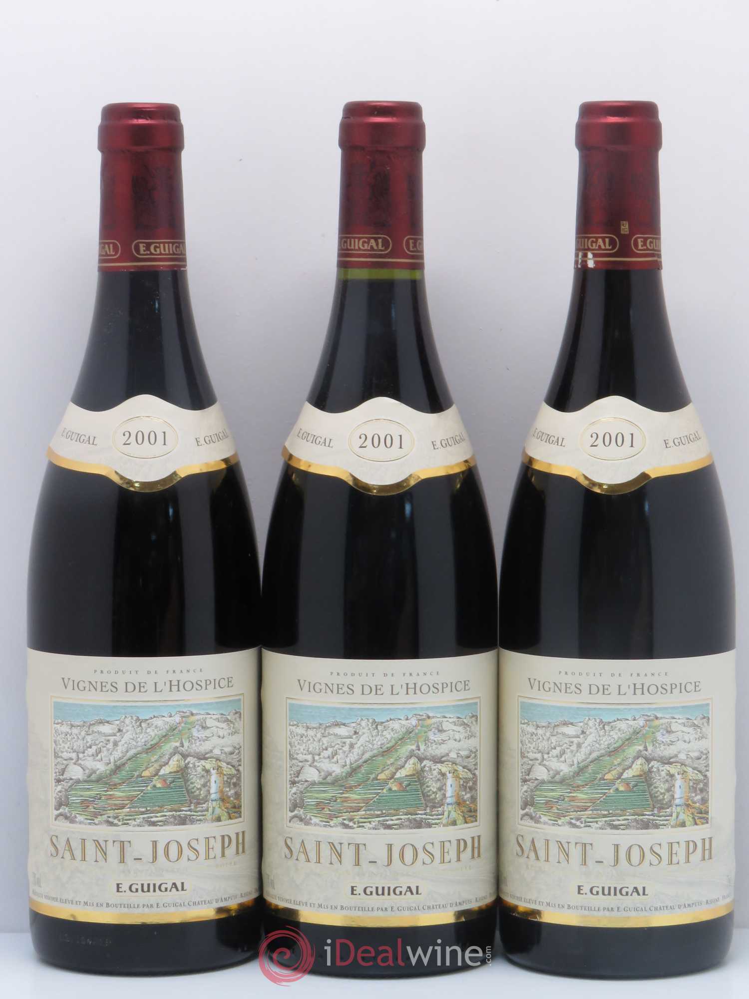 Saint-Joseph Vignes de l'Hospice Guigal 2001 - Lot de 6 bouteilles - 2