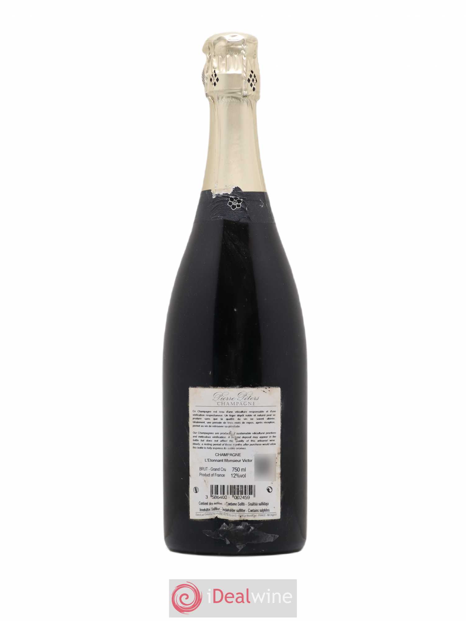 Champagne Blanc de Blancs MK10 Pierre Peters 2010 - Posten von 1 Flasche - 1