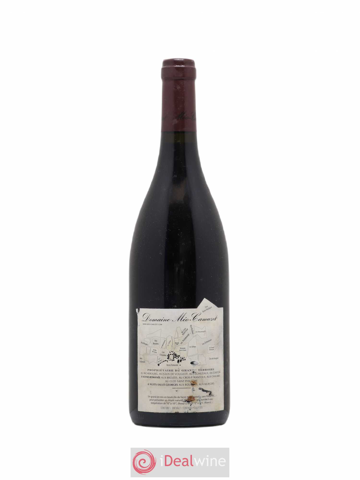 Clos de Vougeot Grand Cru Près le Cellier Méo-Camuzet (Domaine) 2009 - Lot de 1 bouteille - 1