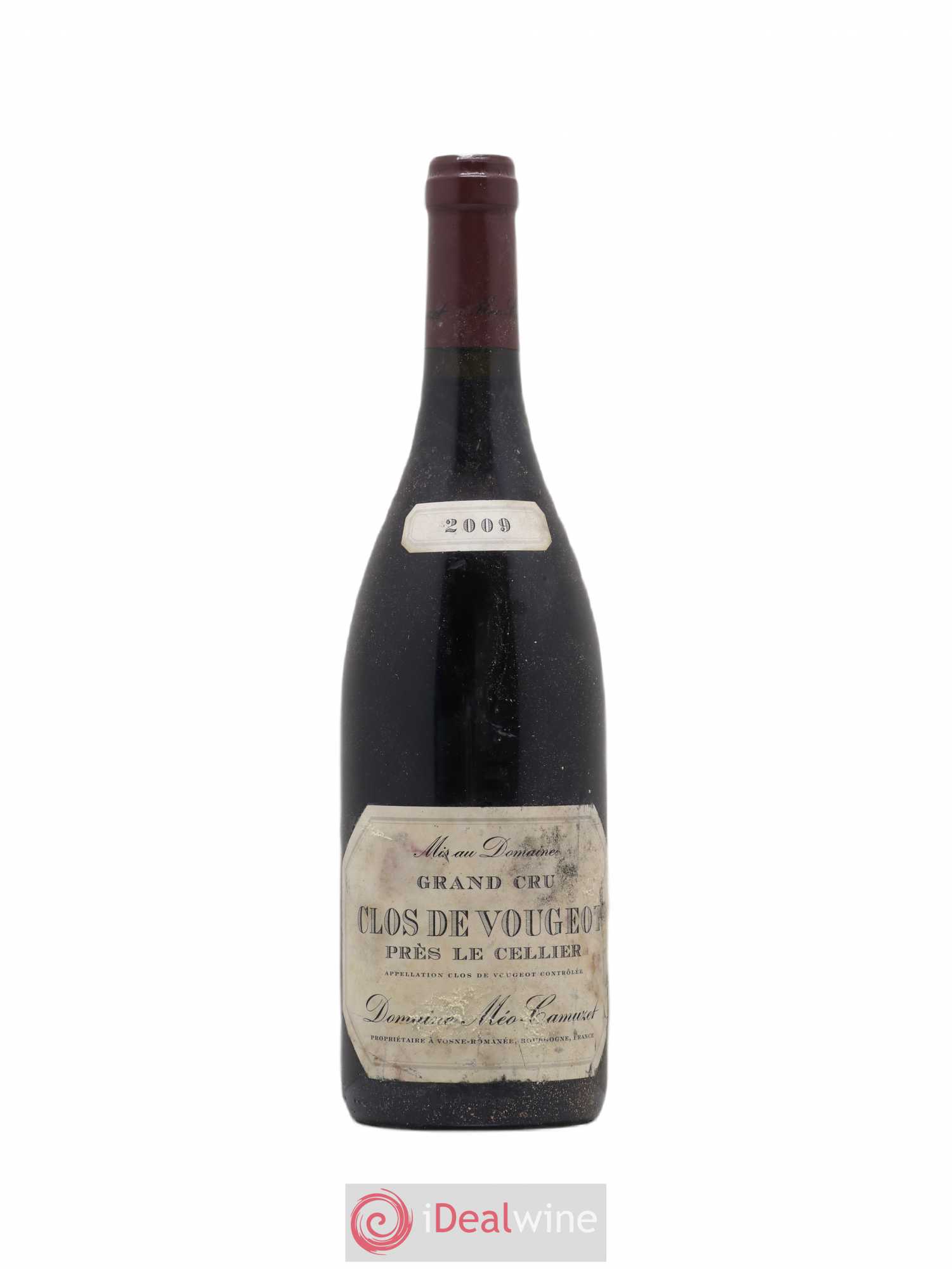 Clos de Vougeot Grand Cru Près le Cellier Méo-Camuzet (Domaine) 2009 - Lot de 1 bouteille - 0