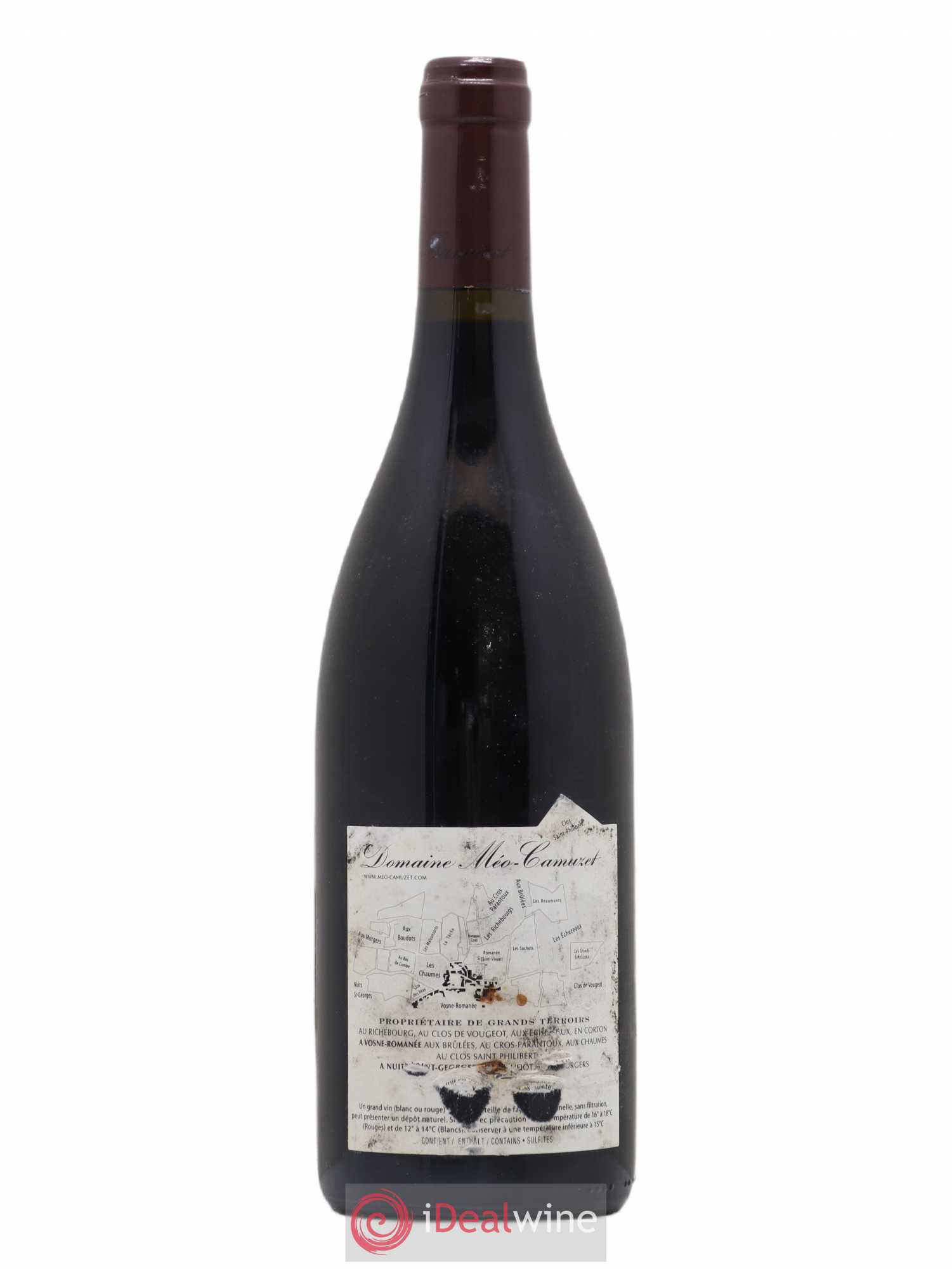 Clos de Vougeot Grand Cru Méo-Camuzet (Domaine) 2016 - Lot de 1 bouteille - 1