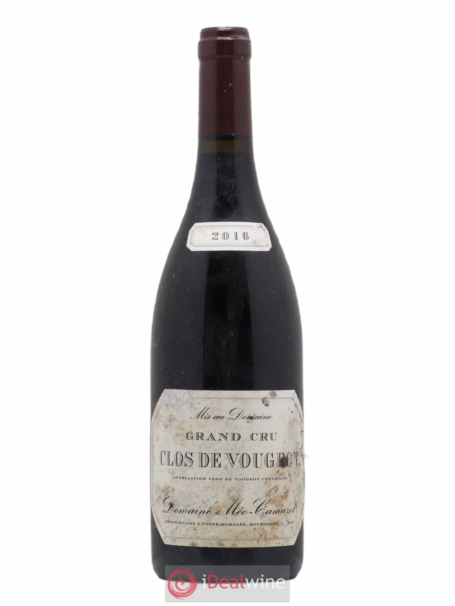 Clos de Vougeot Grand Cru Méo-Camuzet (Domaine) 2016 - Lot de 1 bouteille - 0