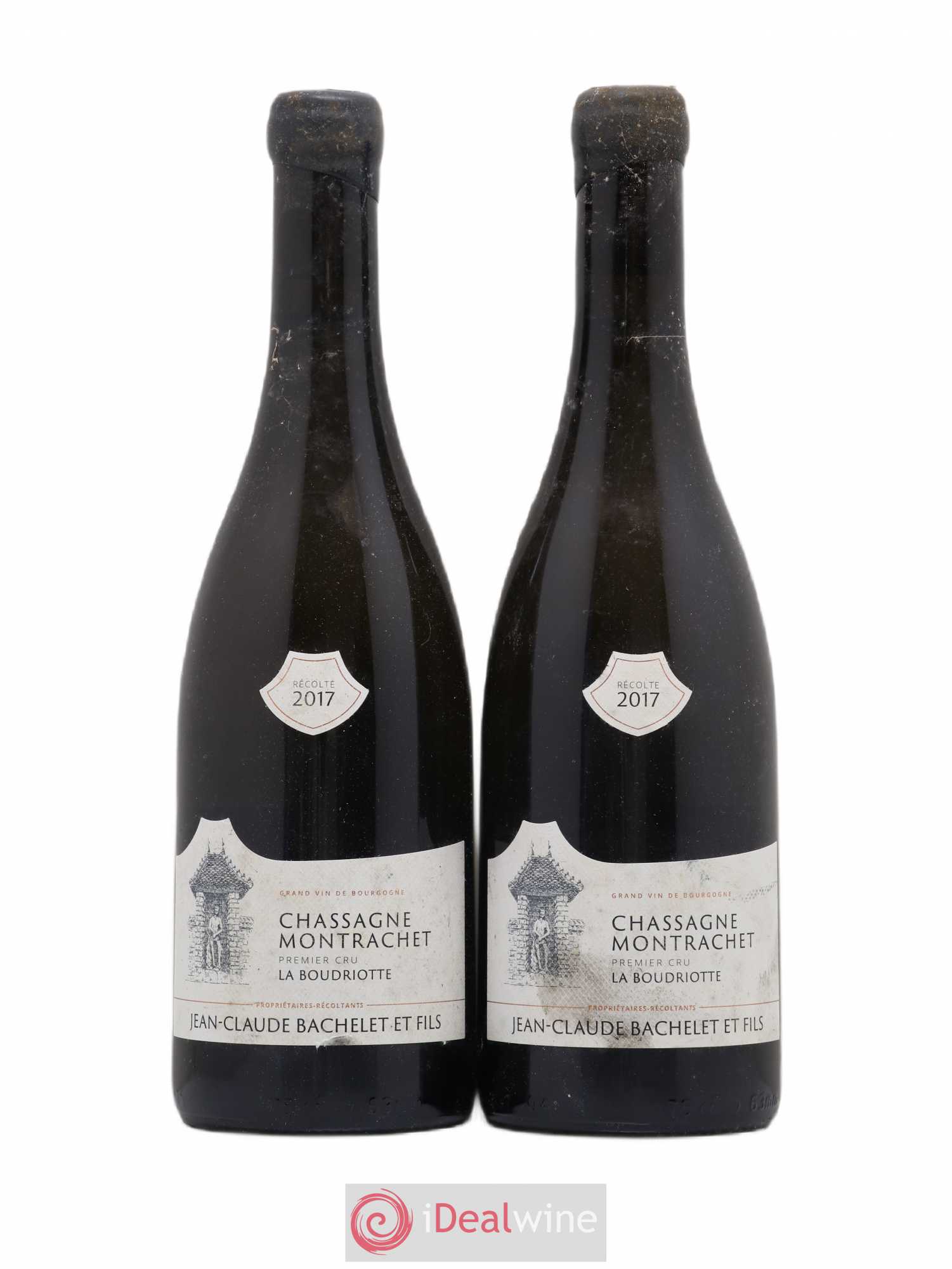 Chassagne-Montrachet 1er Cru La Boudriotte Jean-Claude Bachelet (Domaine) 2017 - Lot de 2 bouteilles - 0