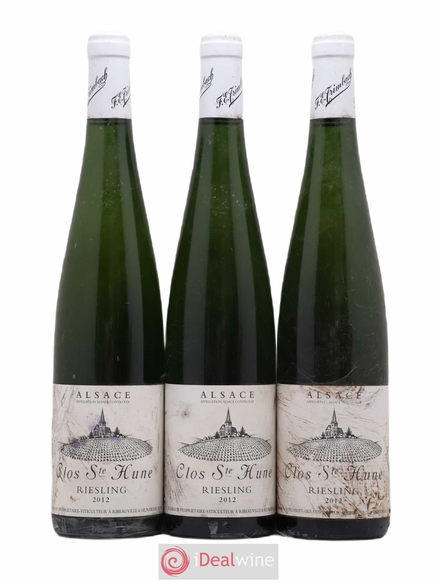 Alsace Riesling Clos Sainte-Hune Trimbach (Domaine) 2012 - Lot de 3 bouteilles - 0
