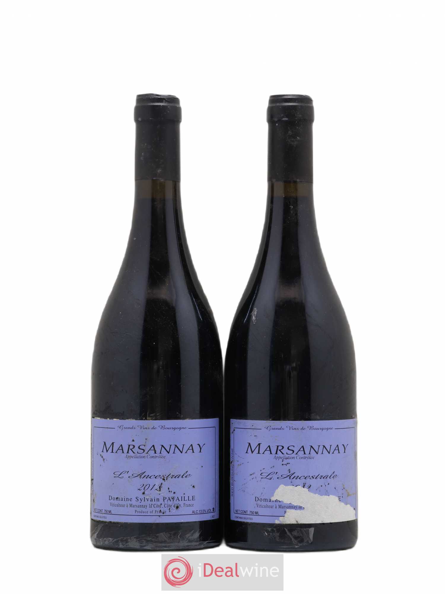Marsannay L'Ancestrale Sylvain Pataille (Domaine) 2012 - Lot de 2 bouteilles - 0