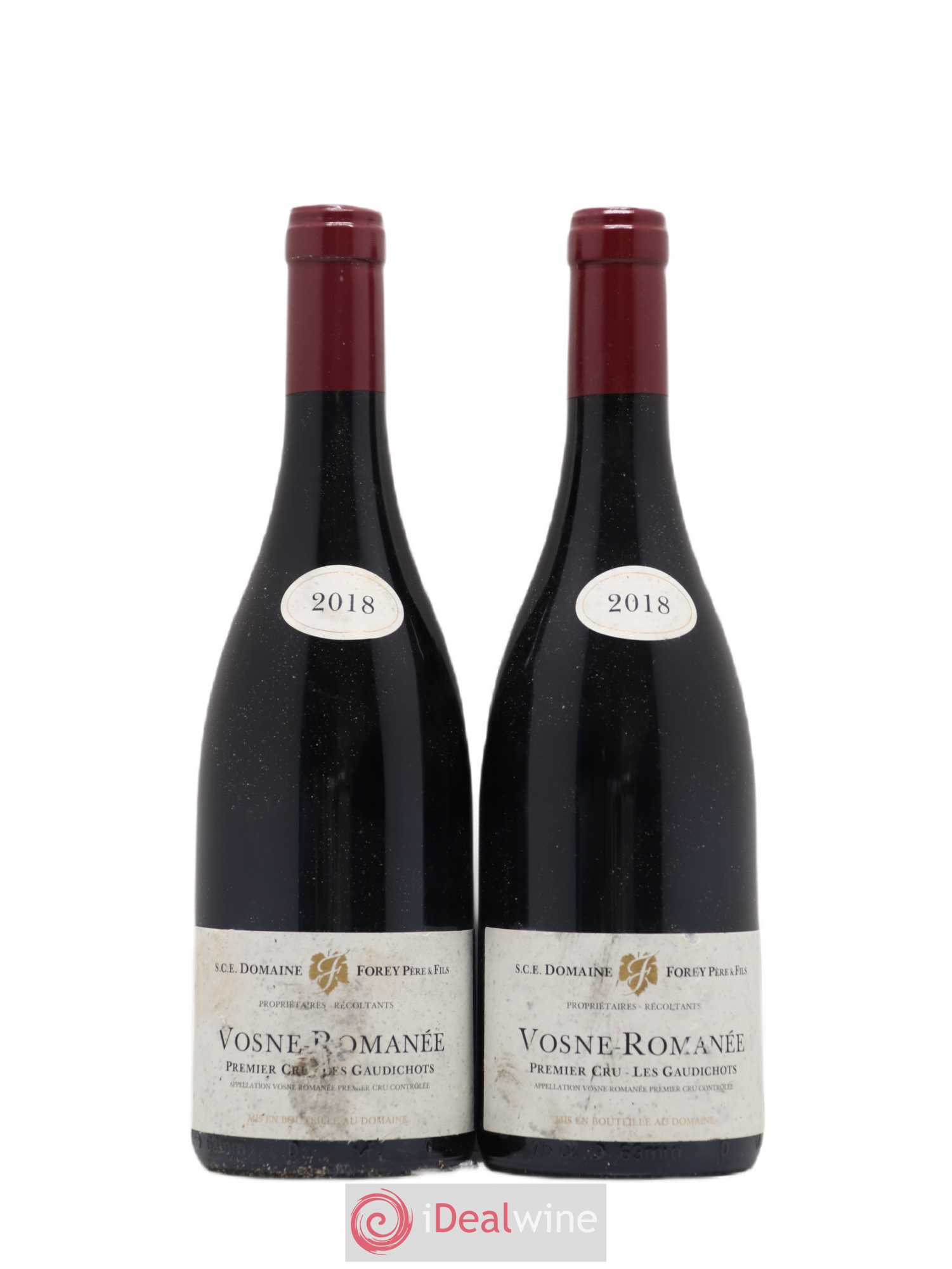 Vosne-Romanée 1er Cru Les Gaudichots Forey Père et Fils (Domaine) 2018 - Lot de 2 bouteilles - 0