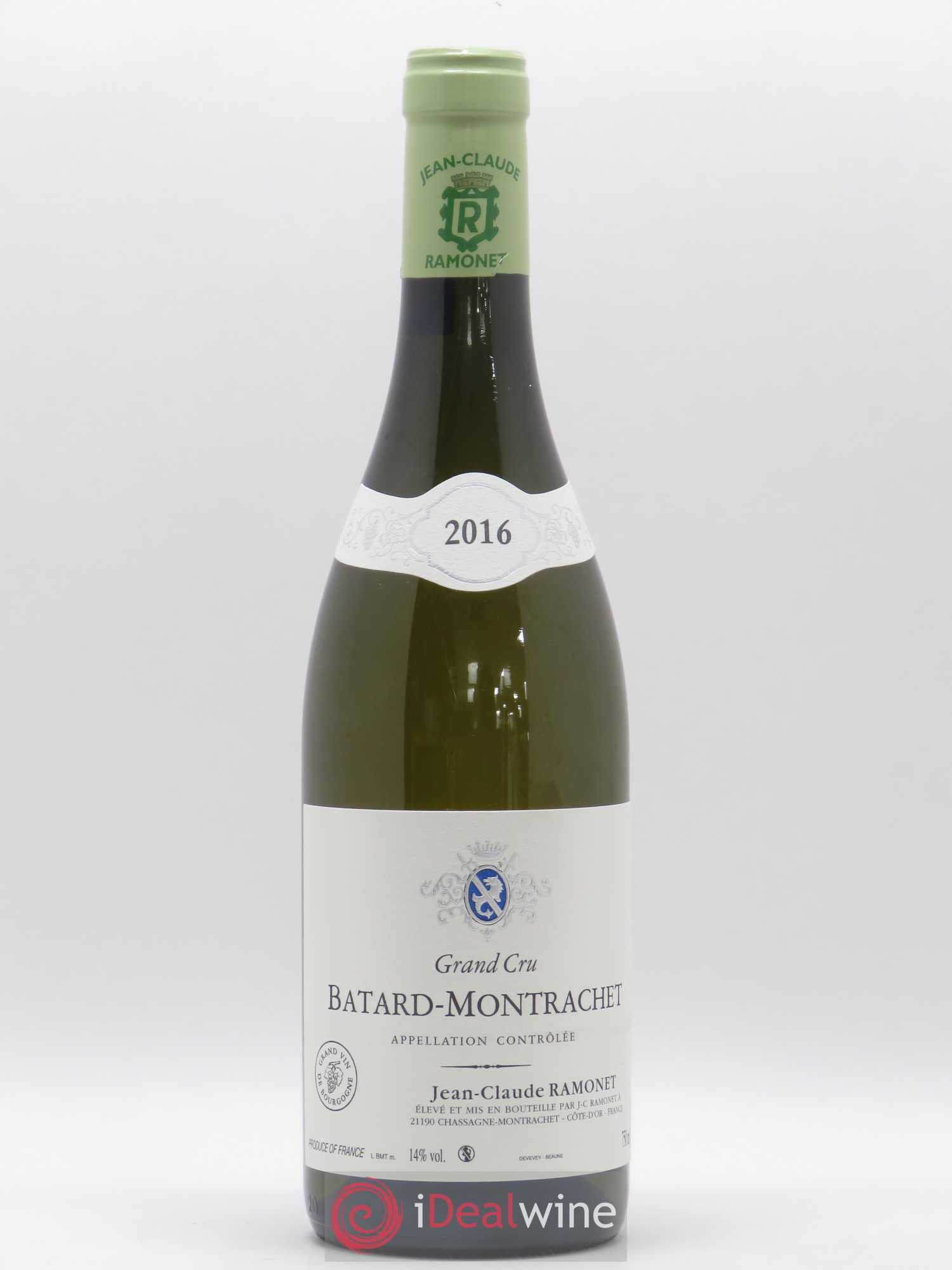 Bâtard-Montrachet Grand Cru Ramonet (Domaine) 2016 - Lot de 1 bouteille - 0