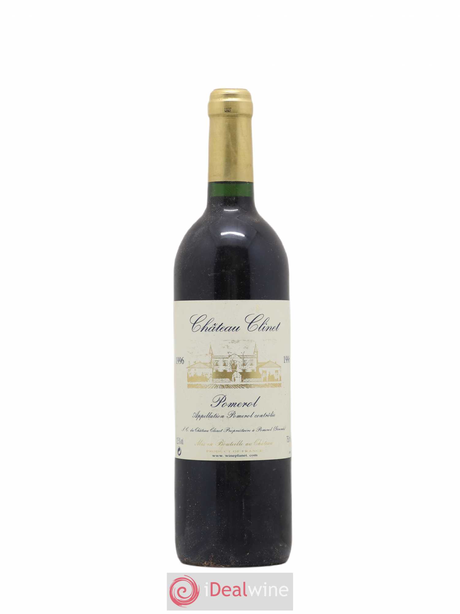 Château Clinet 1996 - Lot de 1 bouteille - 0