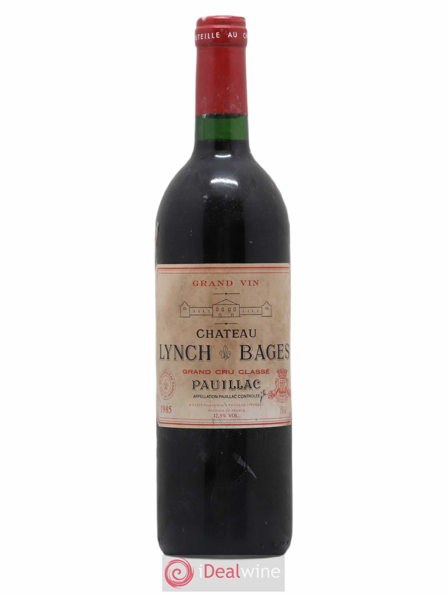 Château Lynch Bages 5ème Grand Cru Classé 1985 - Lot de 1 bouteille - 0