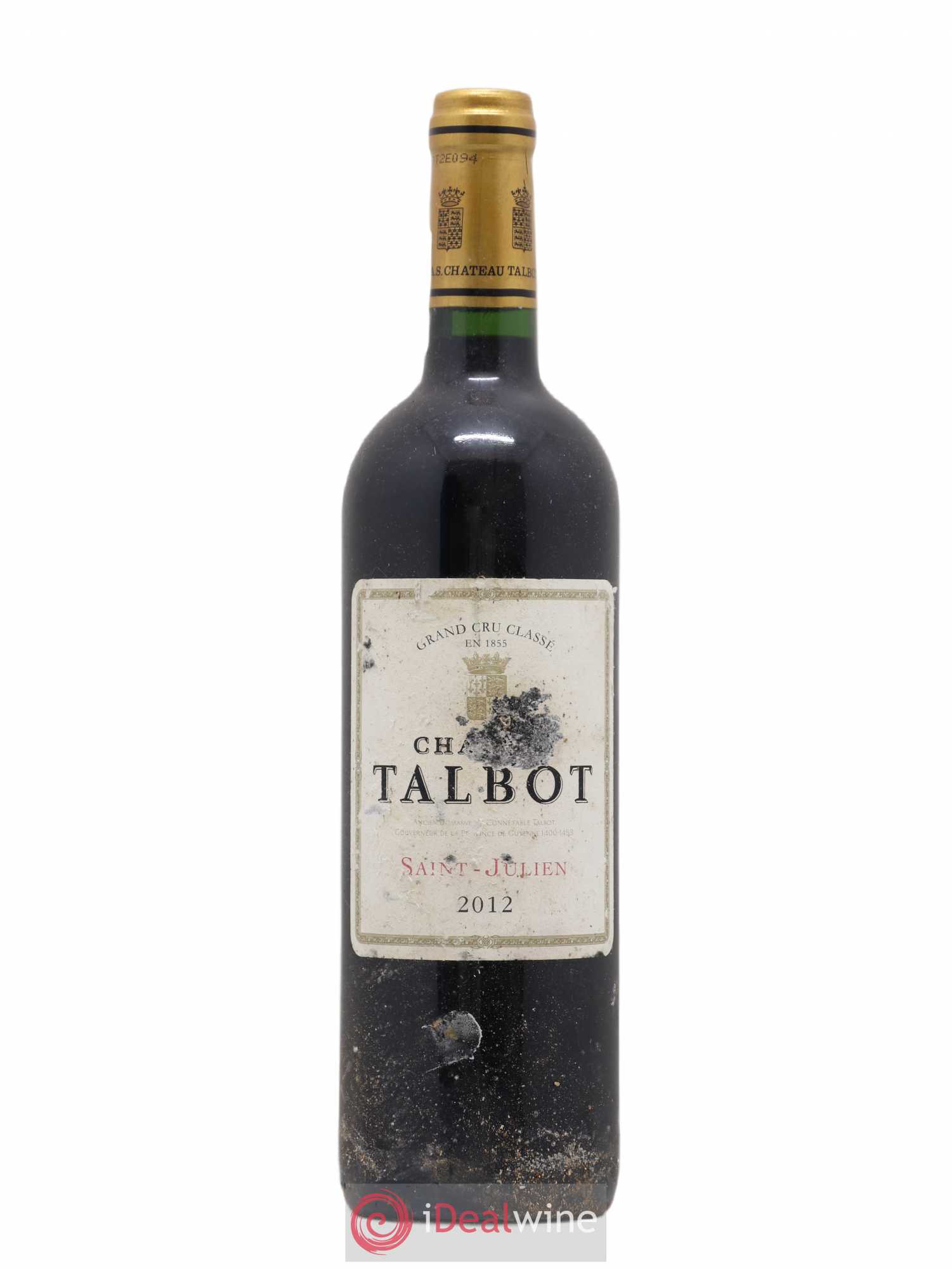 Château Talbot 4ème Grand Cru Classé 2012 - Lot de 1 bouteille - 0