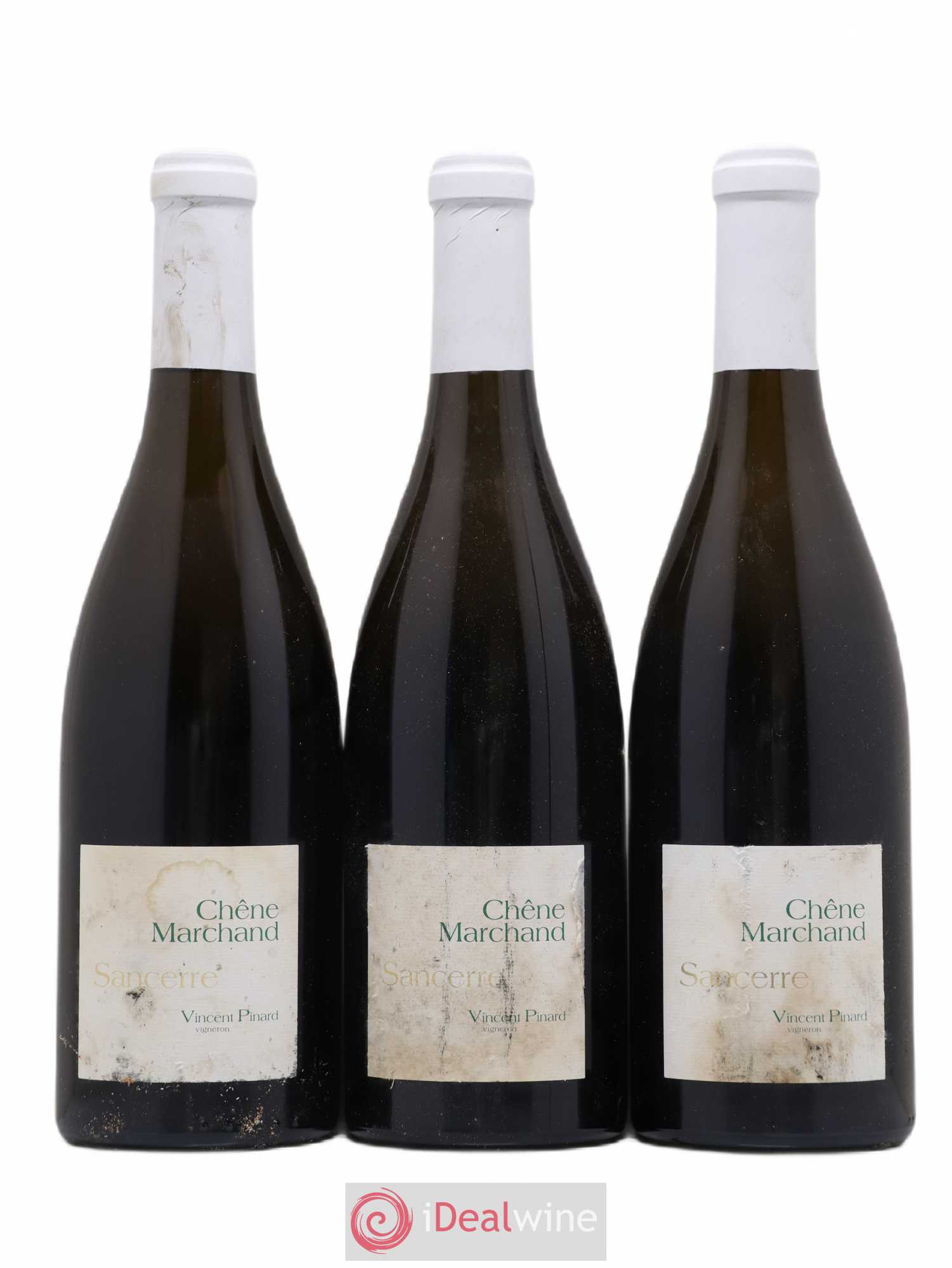 Sancerre Chêne Marchand Vincent Pinard 2017 - Lot de 3 bouteilles - 0