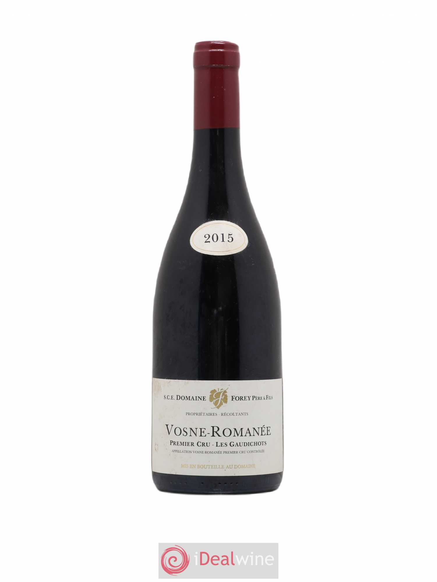 Vosne-Romanée 1er Cru Les Gaudichots Forey Père et Fils (Domaine) 2015 - Lot de 1 bouteille - 0