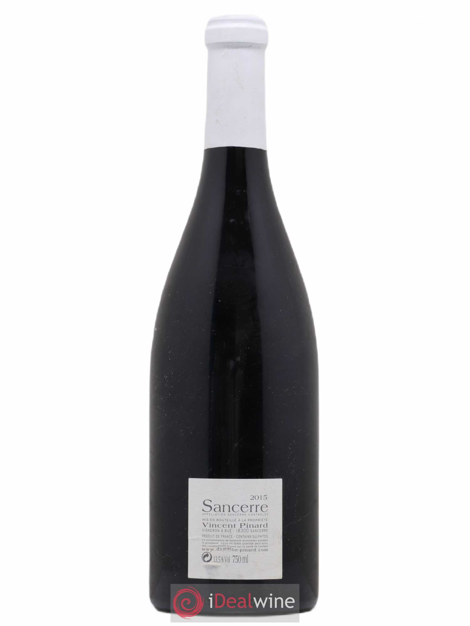 Sancerre Vendanges Entières Vincent Pinard 2015 - Lot de 1 bouteille - 1