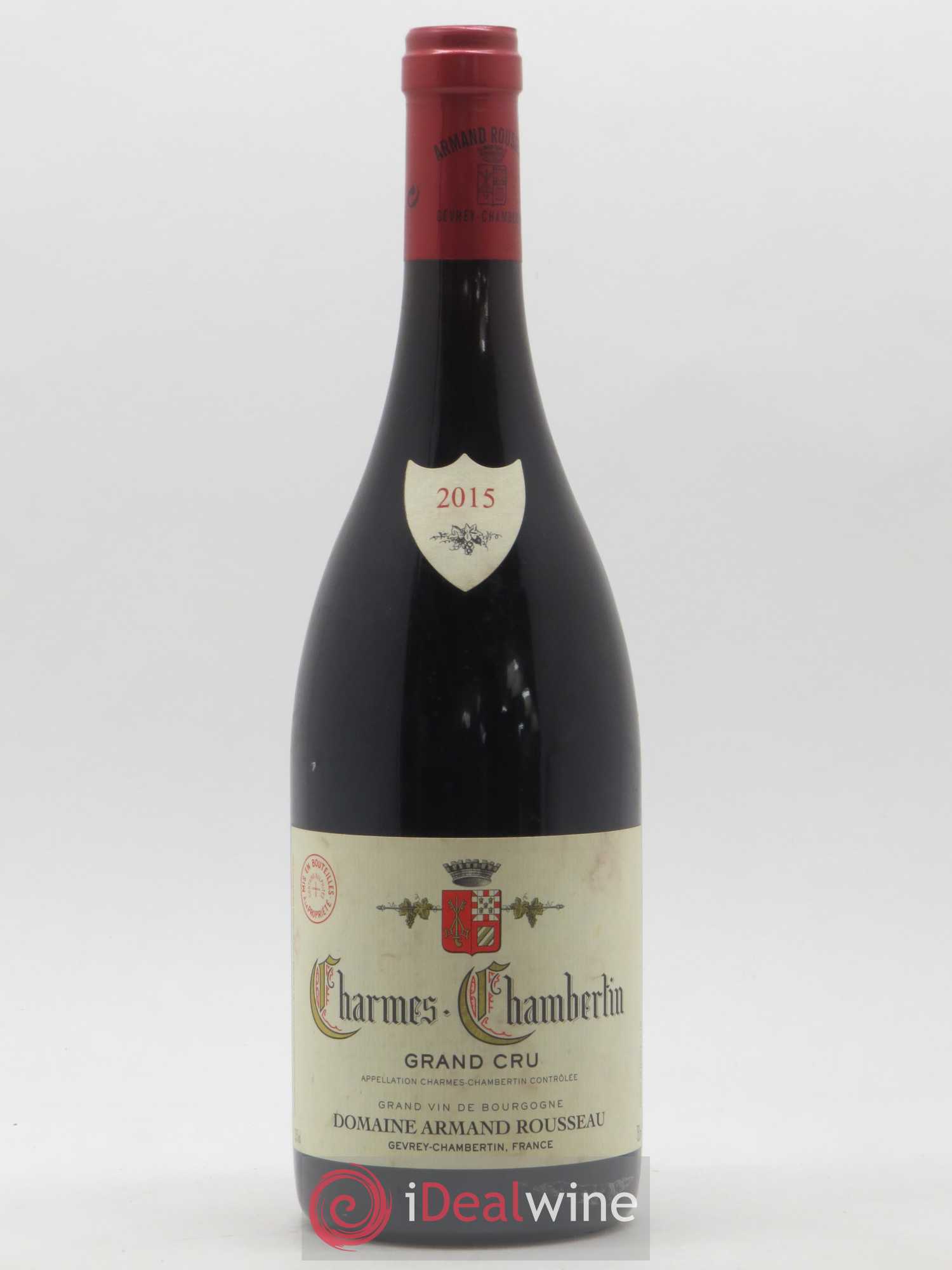 Charmes-Chambertin Grand Cru Armand Rousseau (Domaine) 2015 - Lot de 1 bouteille - 0