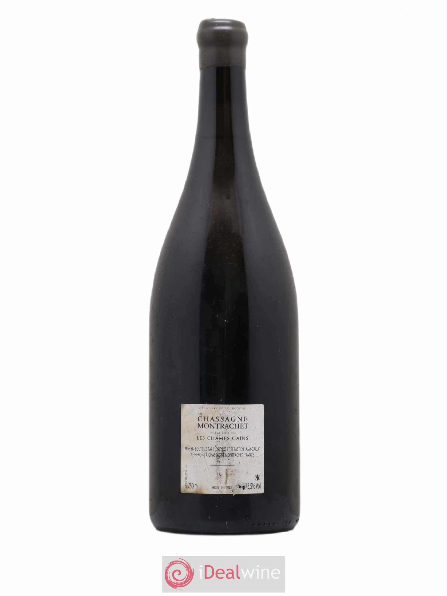 Chassagne-Montrachet 1er Cru Champs Gain Lamy Caillat 2015 - Posten von 1 Magnum - 1