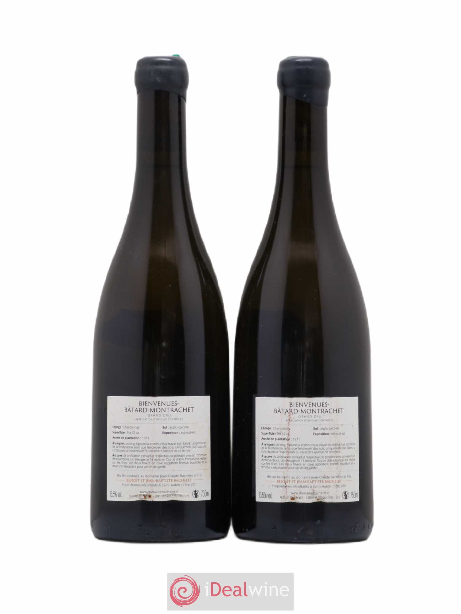 Bienvenues-Bâtard-Montrachet Grand Cru Jean-Claude Bachelet (Domaine) 2018 - Lot de 2 bouteilles - 1