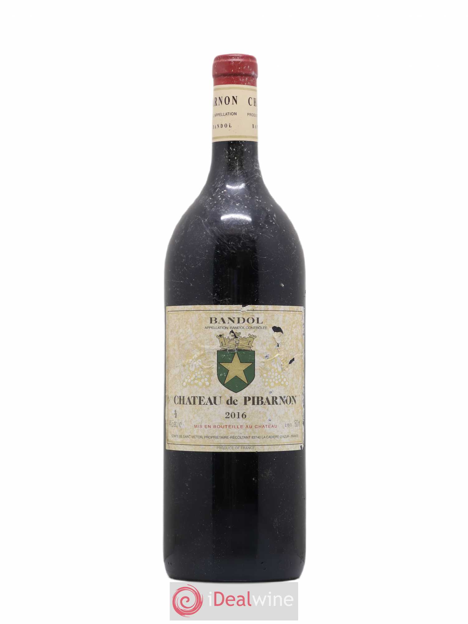 Bandol Château de Pibarnon Comte de Saint-Victor 2016 - Lot de 1 magnum - 0