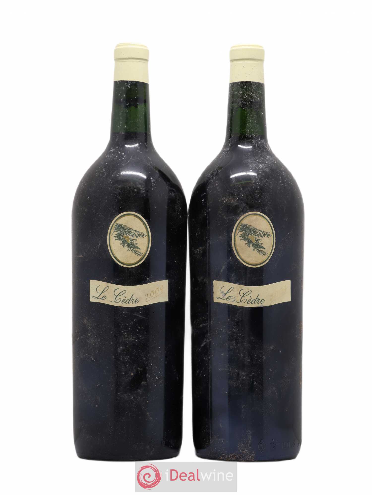 Cahors Château du Cèdre Cuvée Le Cèdre Pascal et Jean-Marc Verhaeghe 2004 - Lot de 2 magnums - 0