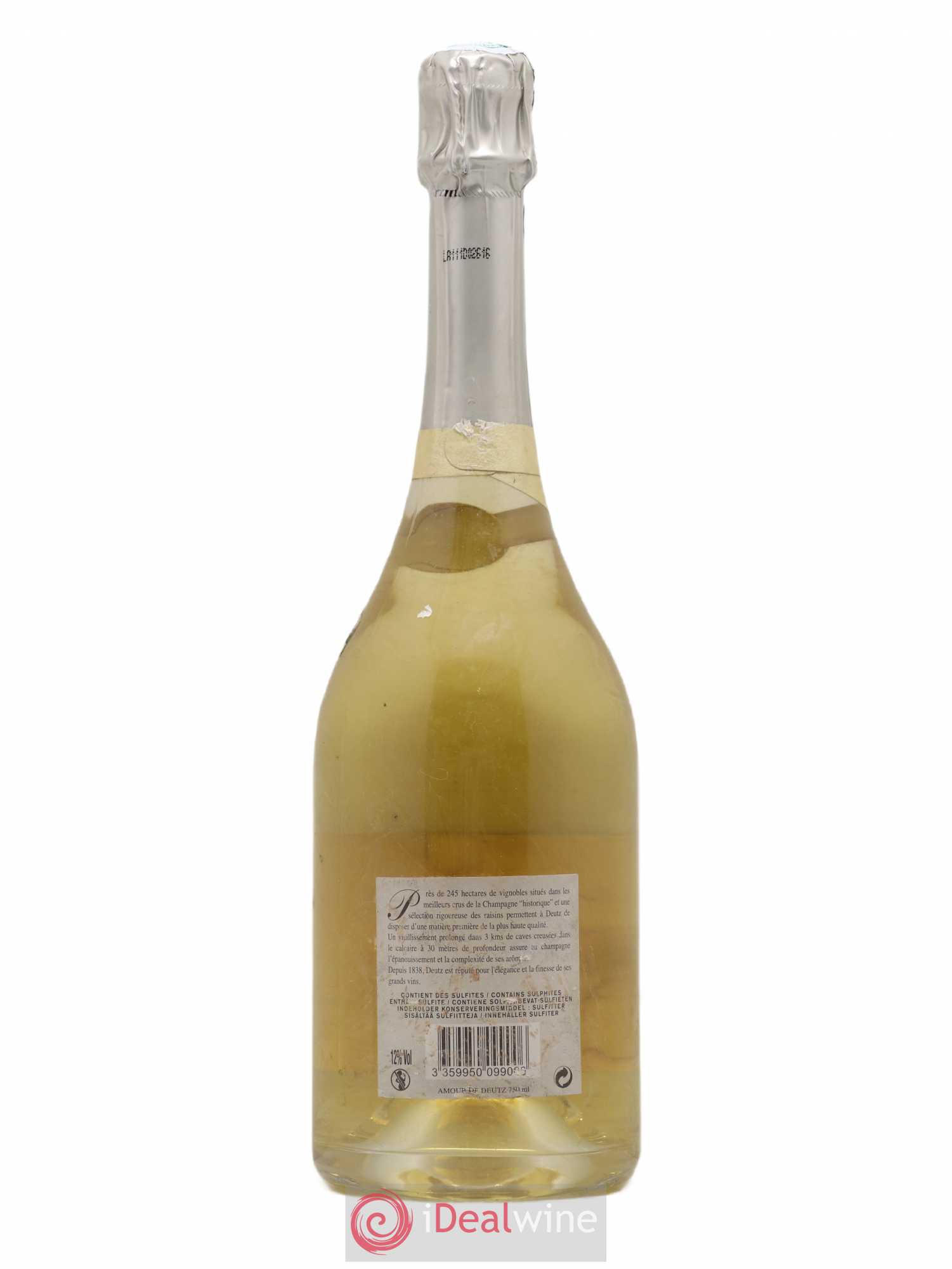 Amour de Deutz Brut Deutz 2007 - Lot de 1 bouteille - 1